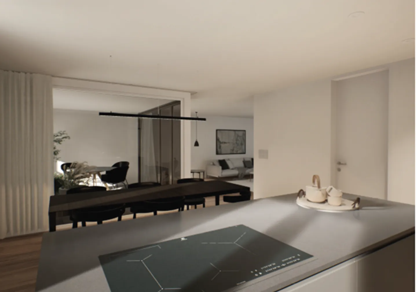 Grosszügige Wohnung in zentralem Glarus - Foto 2 von 5