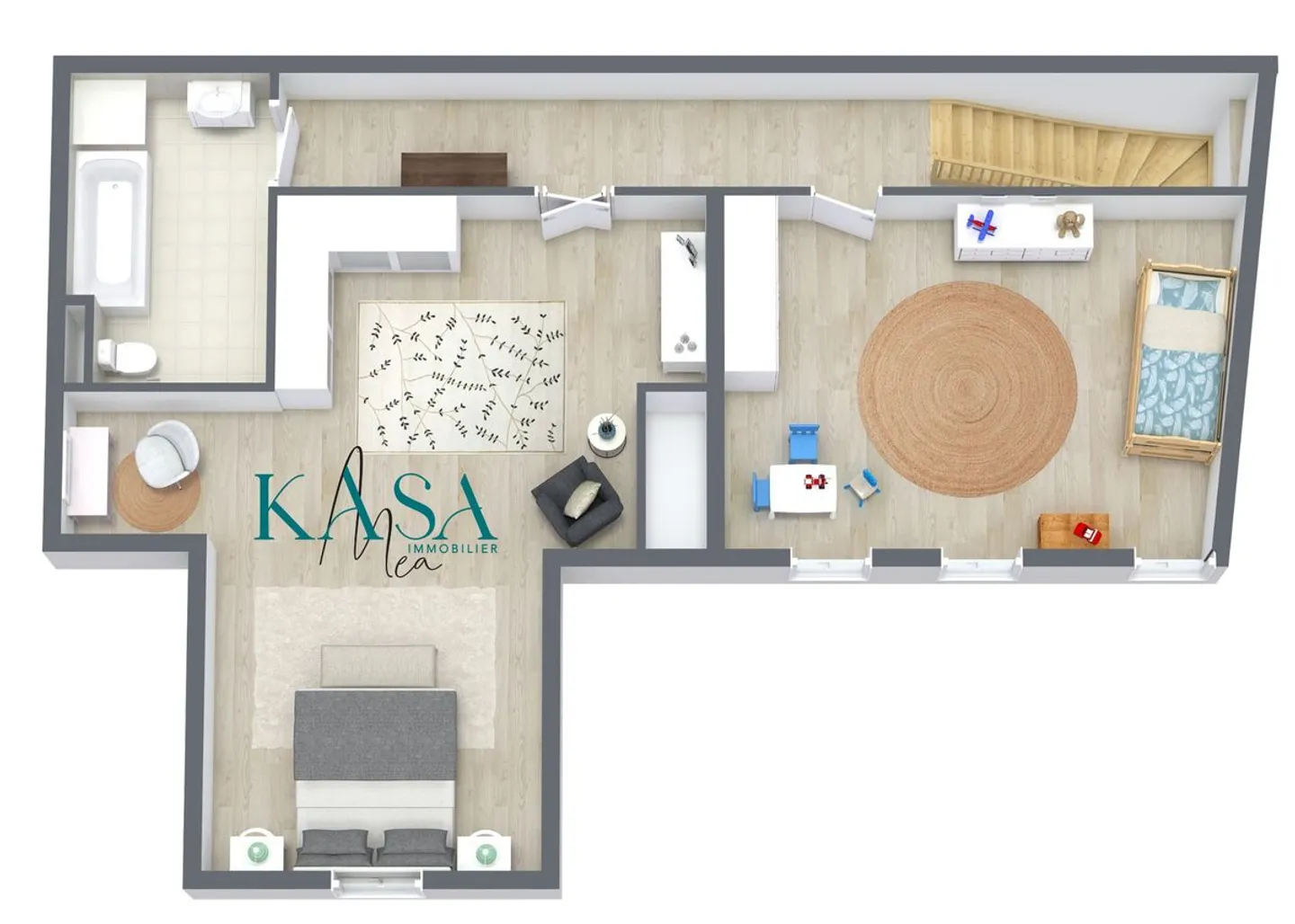 Duplex pour Investisseurs - Locataire en Place - Photo 11 sur 13
