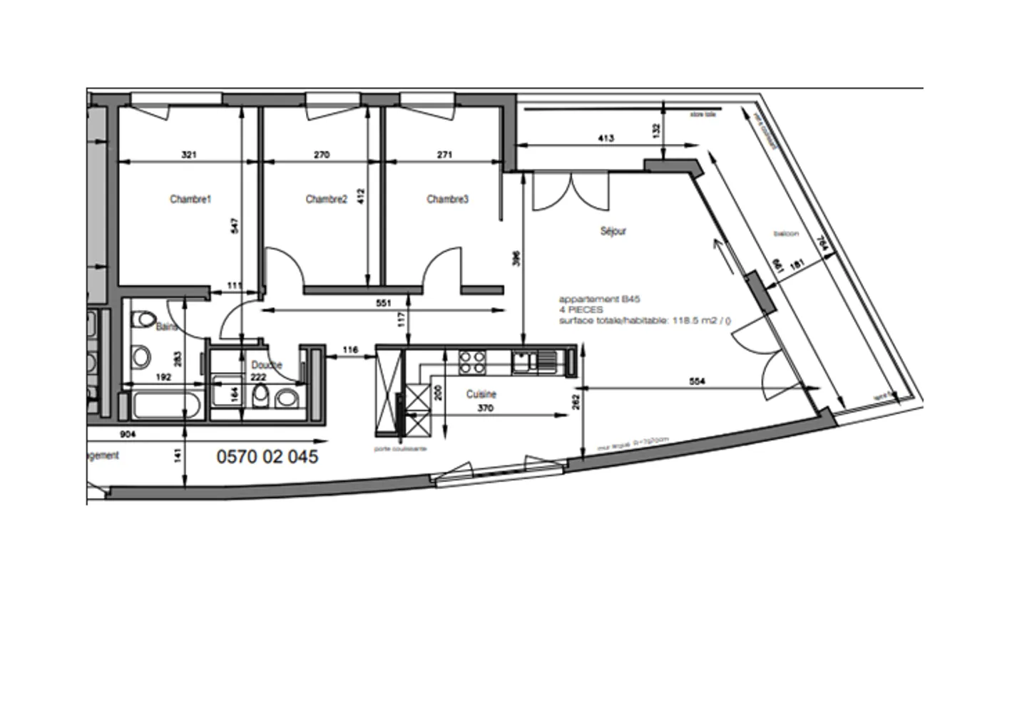 4-Zimmer-Wohnung - Foto 2 von 2