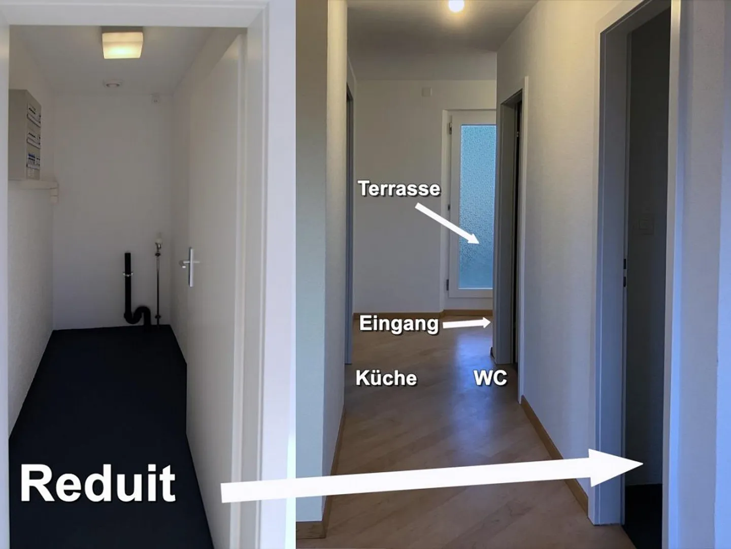 Appartement partiellement rénové à louer dans le centre du village de Wenslingen - Photo 13 sur 27