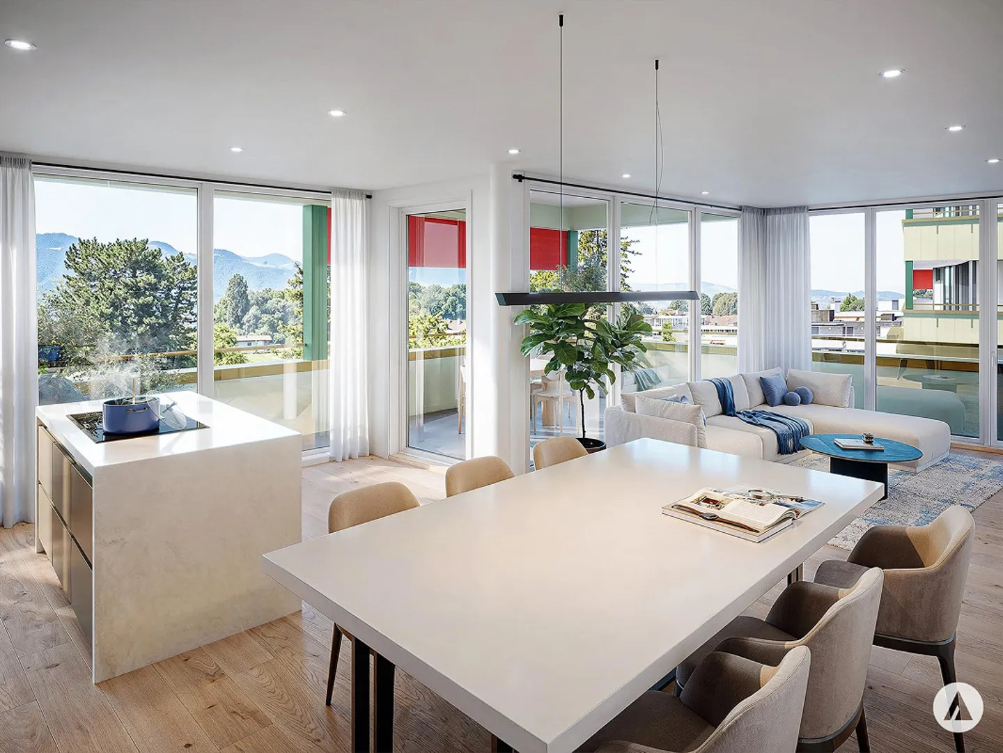 Modernes Apartment in Gwatt - Foto 2 von 13