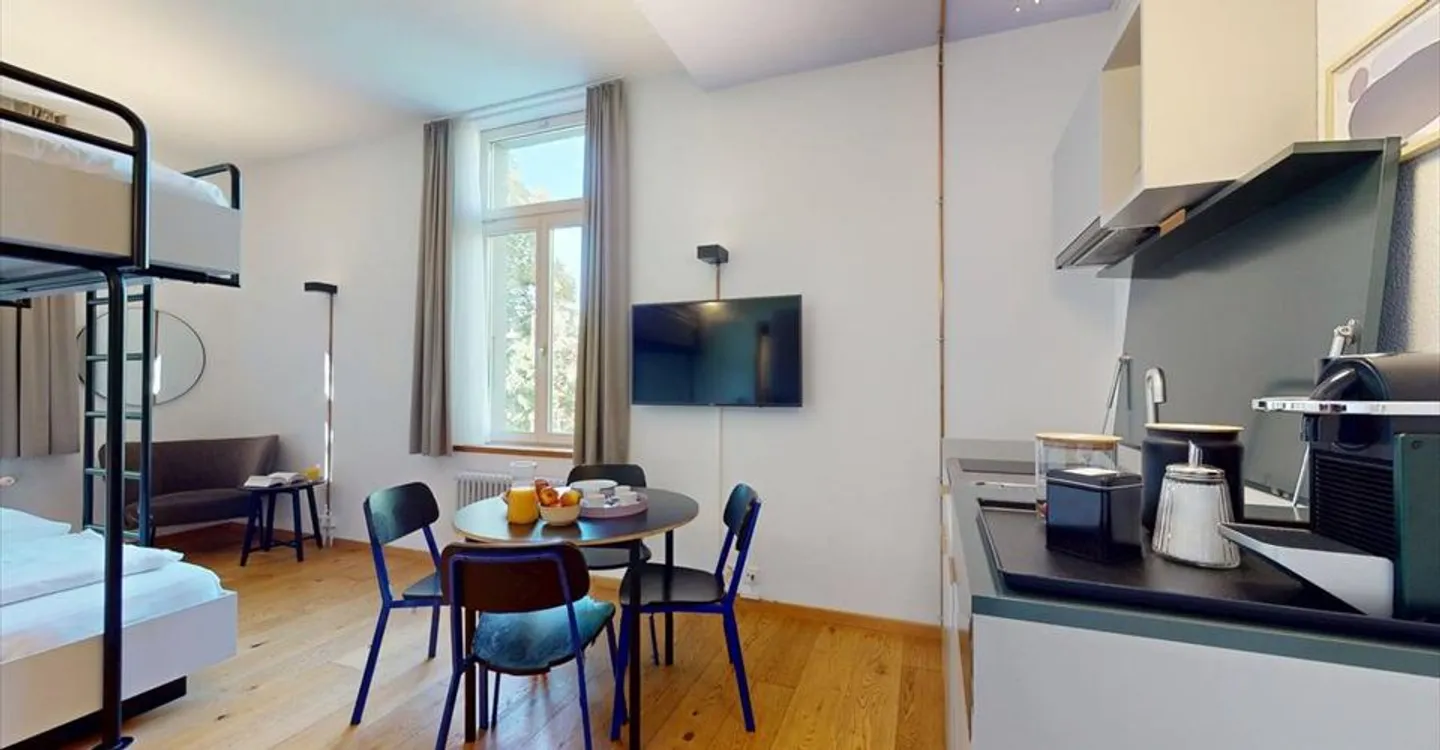 Hôtel Alpenblick – Studio familial spacieux au cœur de Berne ! - Photo 3 sur 8