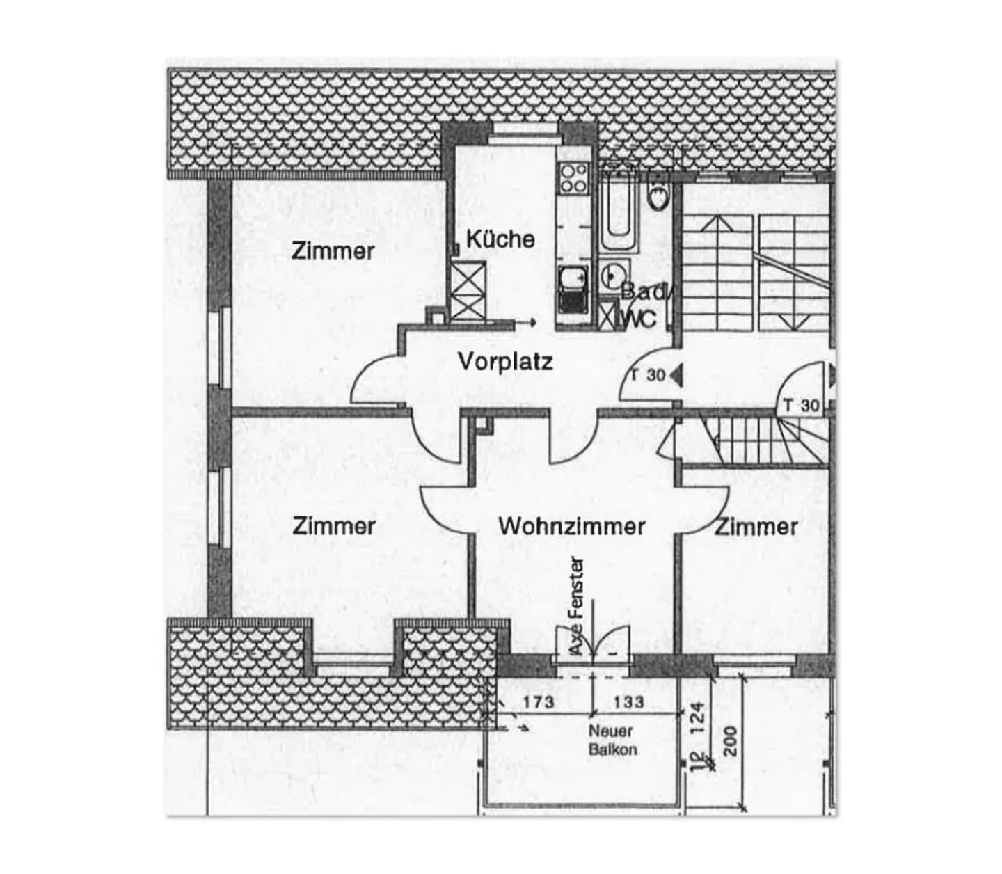 Appartamento 4 locali con vista splendida su Lucerna - Foto 9 di 9