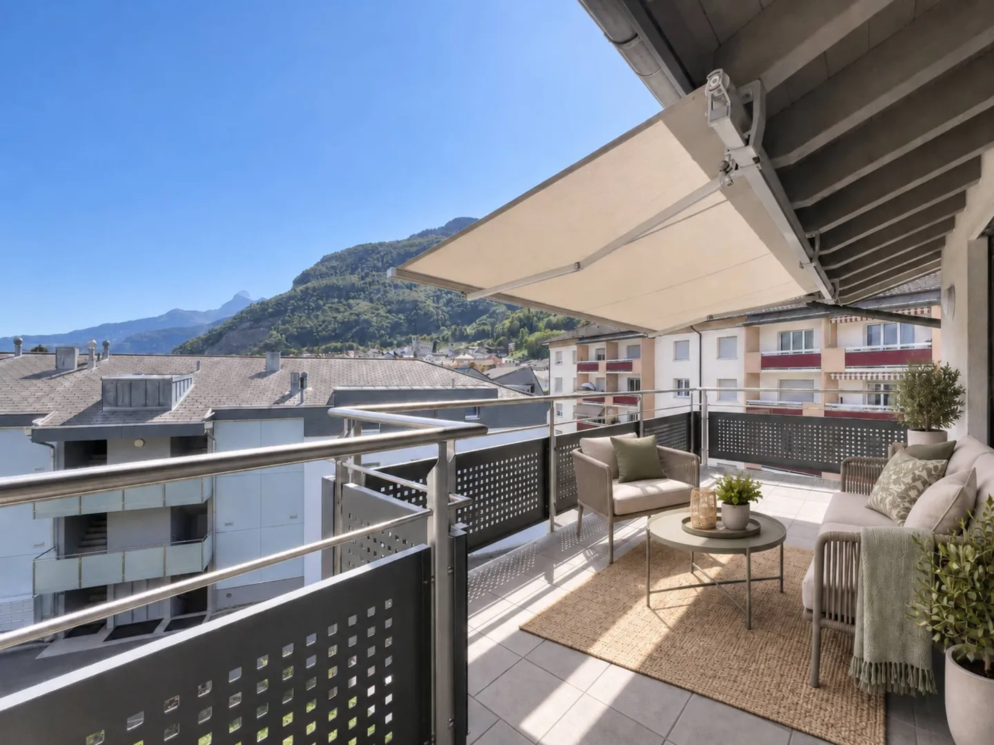 4,5-ZIMMER-ATELIER MIT BLICK AUF DIE BERGE - Foto 6 von 11