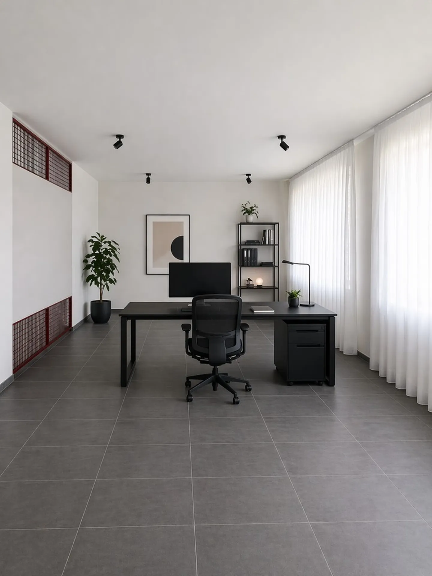 Ambiente di vita e lavoro unico: Atelier moderno con terrazza - Foto 1 di 7