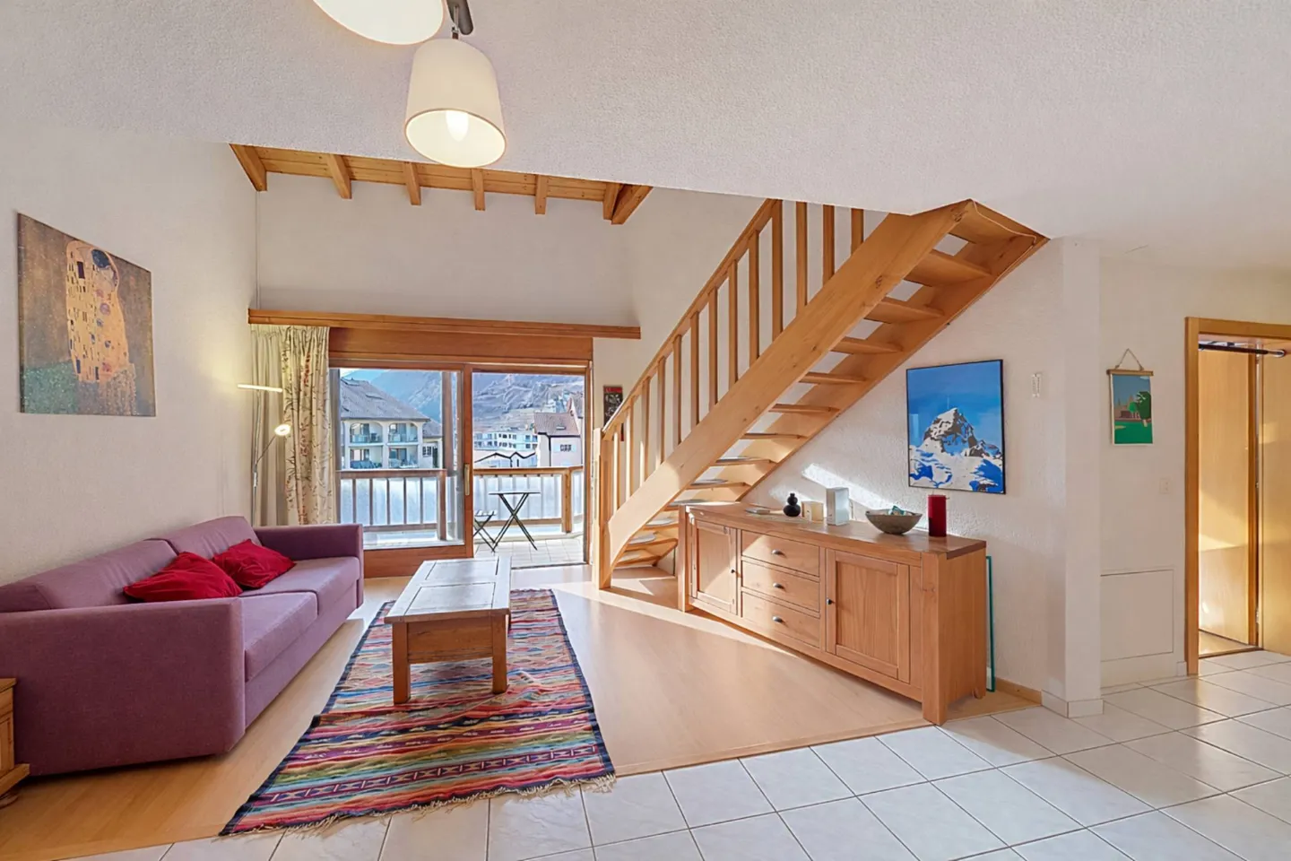 Exklusivität 4,5-Zimmer-Wohnung in den Bains de Saillon - Foto 2 von 8
