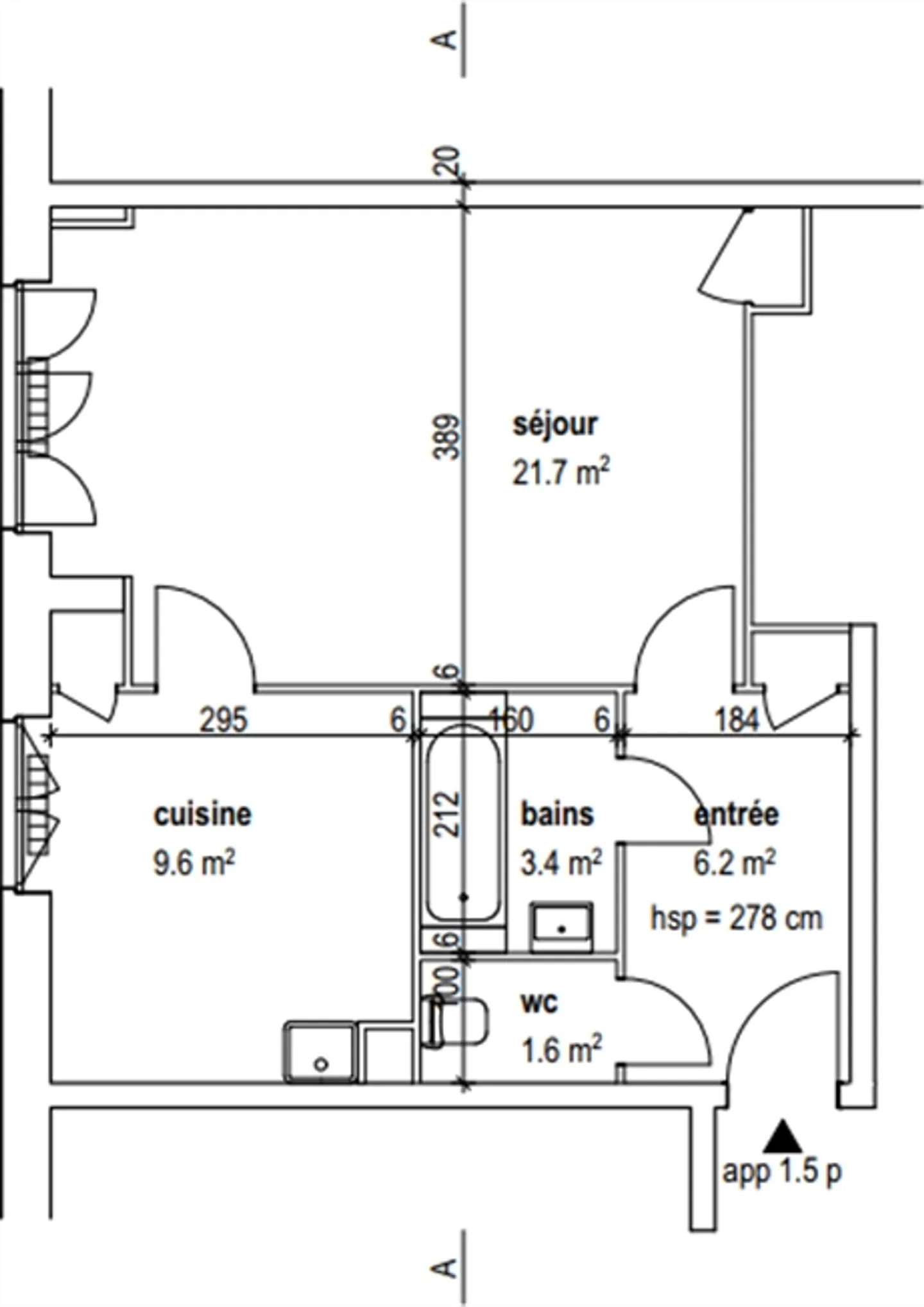 «2 Room apartment» - Photo 2 sur 2