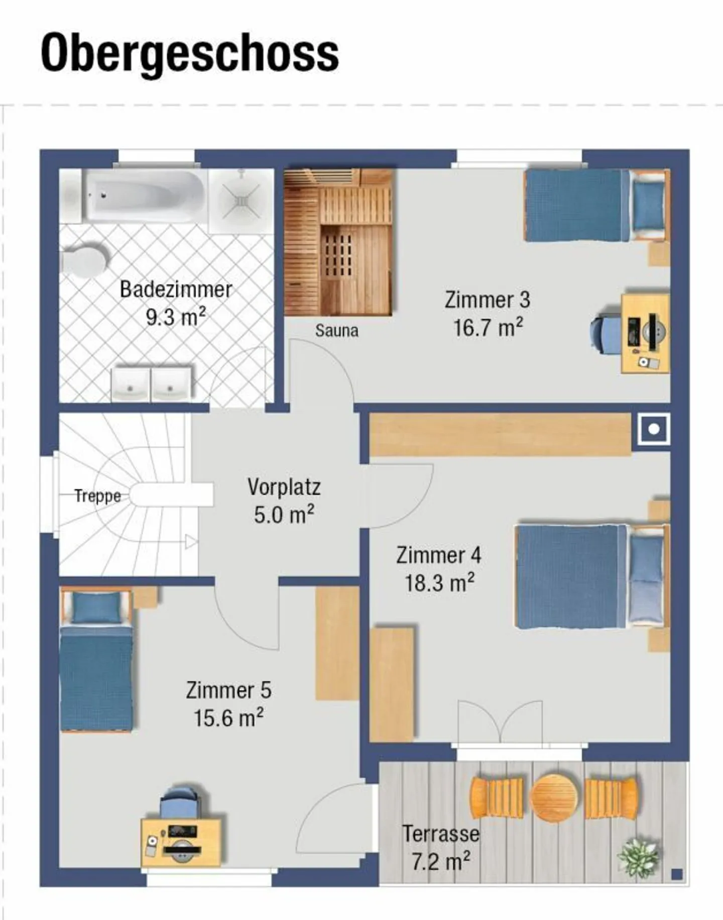 Casa unifamiliare di 5,5 stanze in una posizione tranquilla a Mönchaltorf - Foto 14 di 15