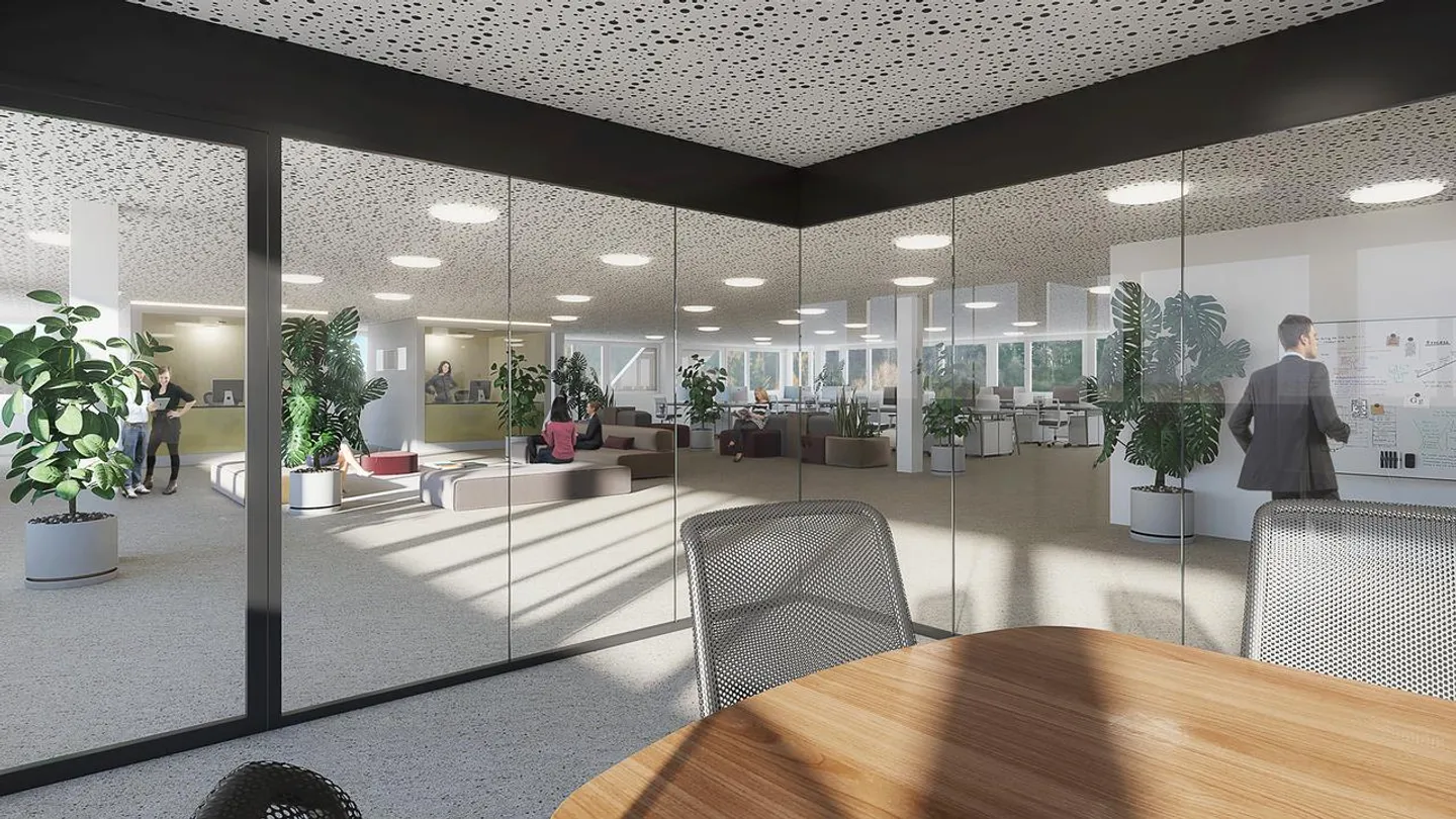 Espace commercial de 220 m² avec terrasse dans le parc d'activités Reussegg Luzern Nord - Photo 5 sur 7