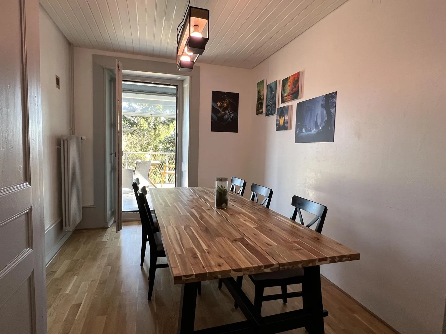 Charmante Wohnung mit Terrasse, Wintergarten und freiem Blick - Foto 8 von 12