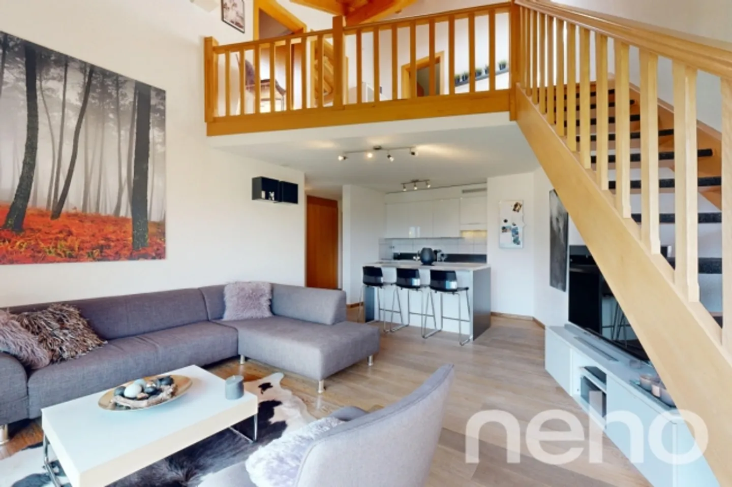 «Duplex exclusif aux Bains de Saillon - Accès privatif et vue montagnes» - Photo 3 sur 13