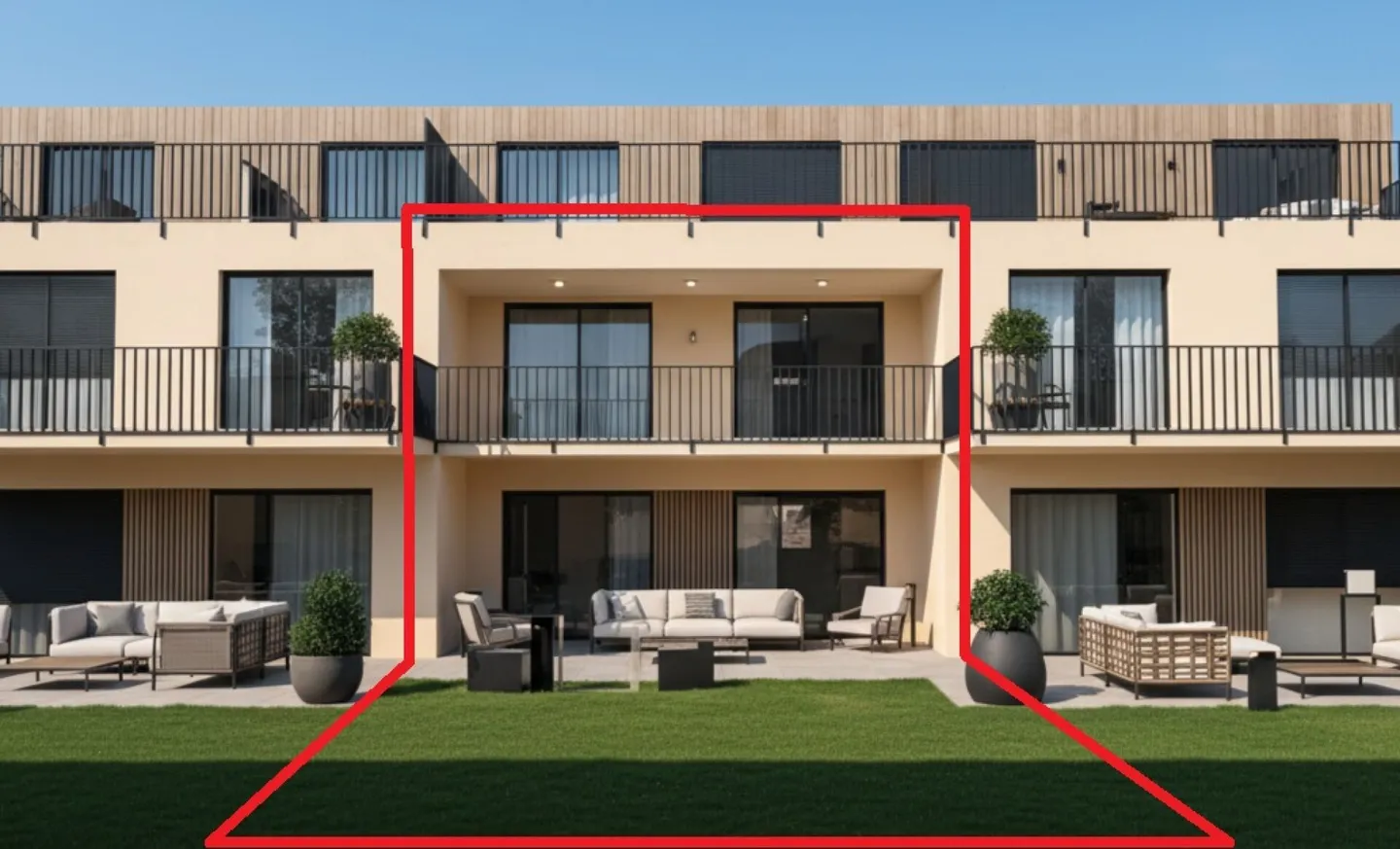 Vivere come in una casa: Maisonette con giardino, balcone e tre bagni - Foto 1 di 16