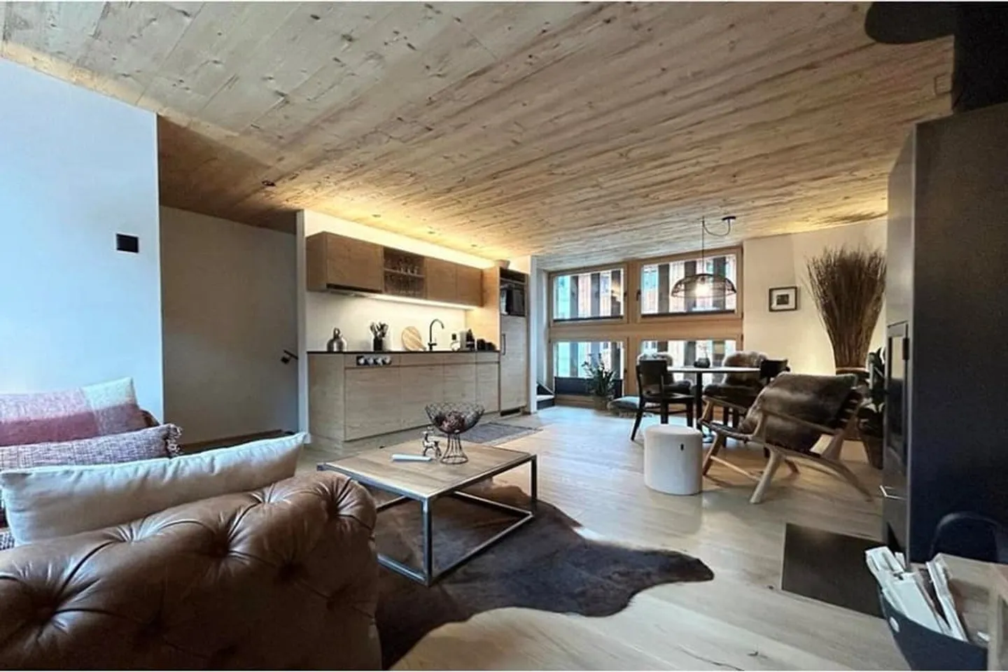 Rental 2.5-room goat stable in Goms - Photo 3 of 6