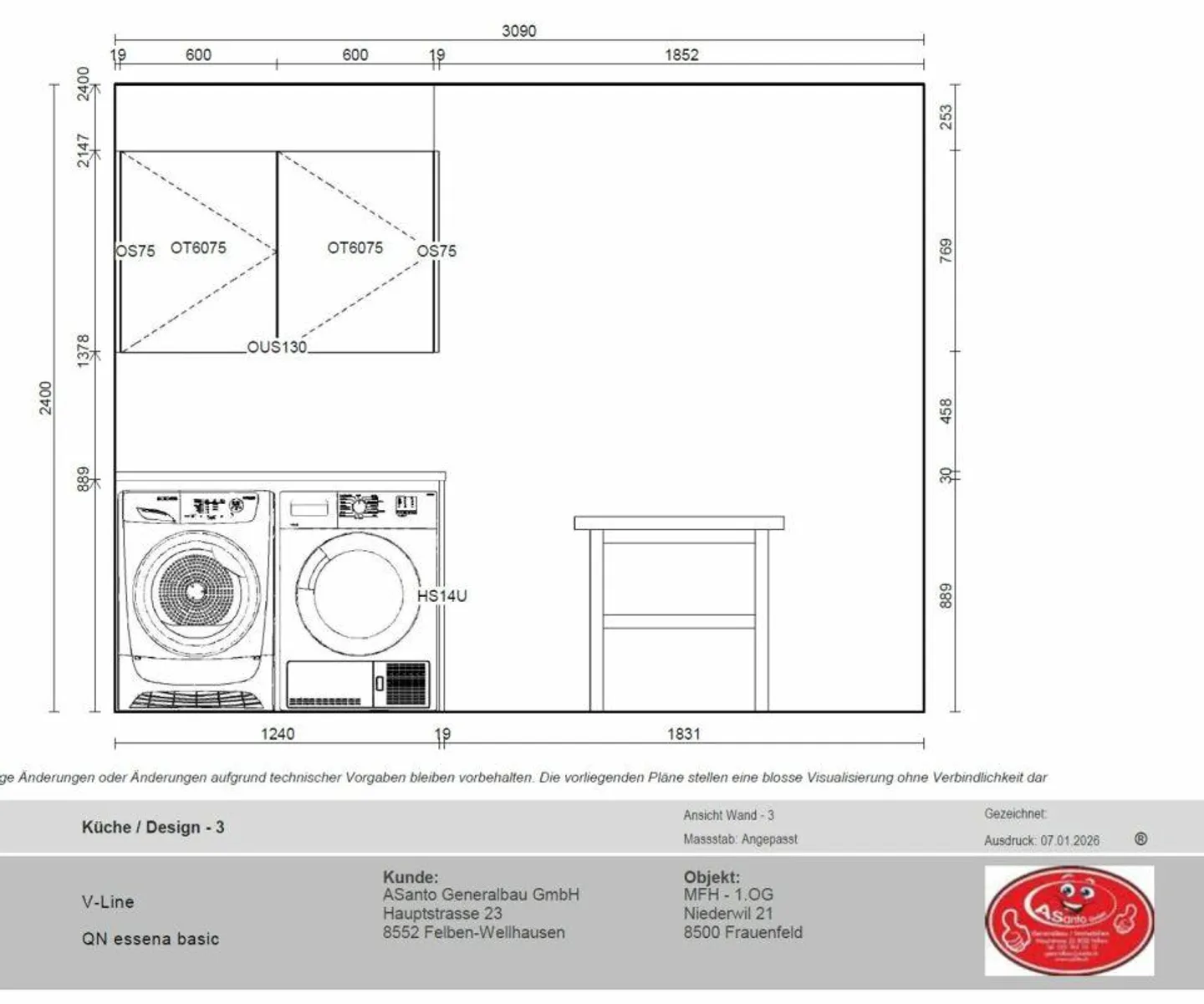 Ruhige Wohnung bei Frauenfeld - Foto 6 von 7