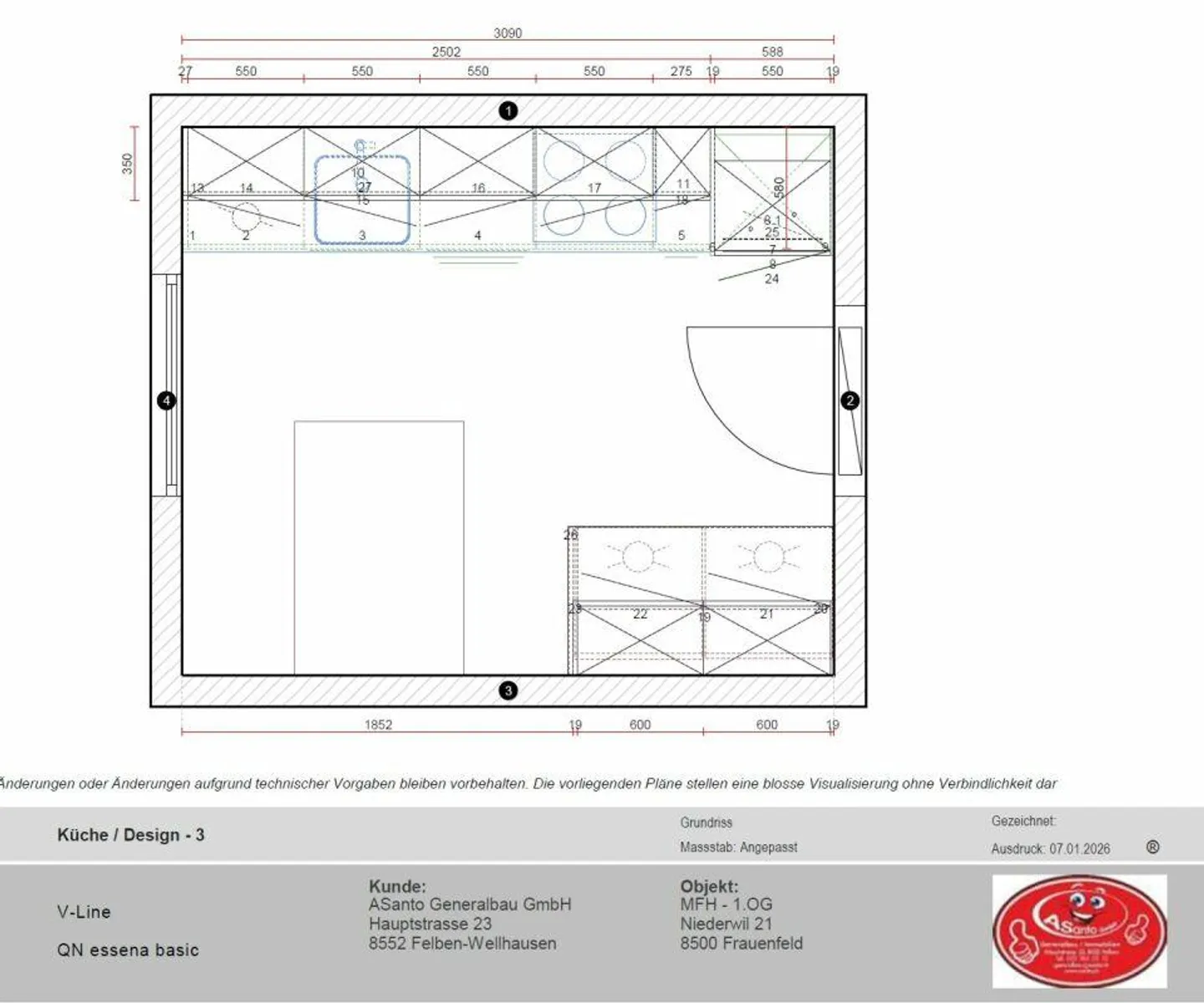Ruhige Wohnung bei Frauenfeld - Foto 7 von 7