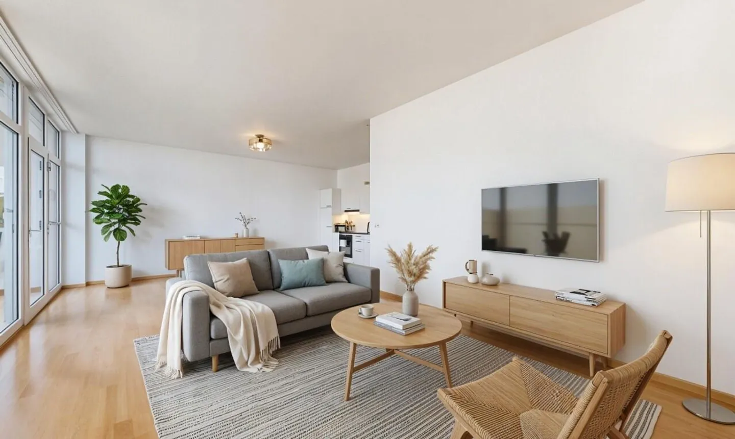 Elegant 2.5 room renovated apartment with beautiful ceiling height - Photo 3 of 11