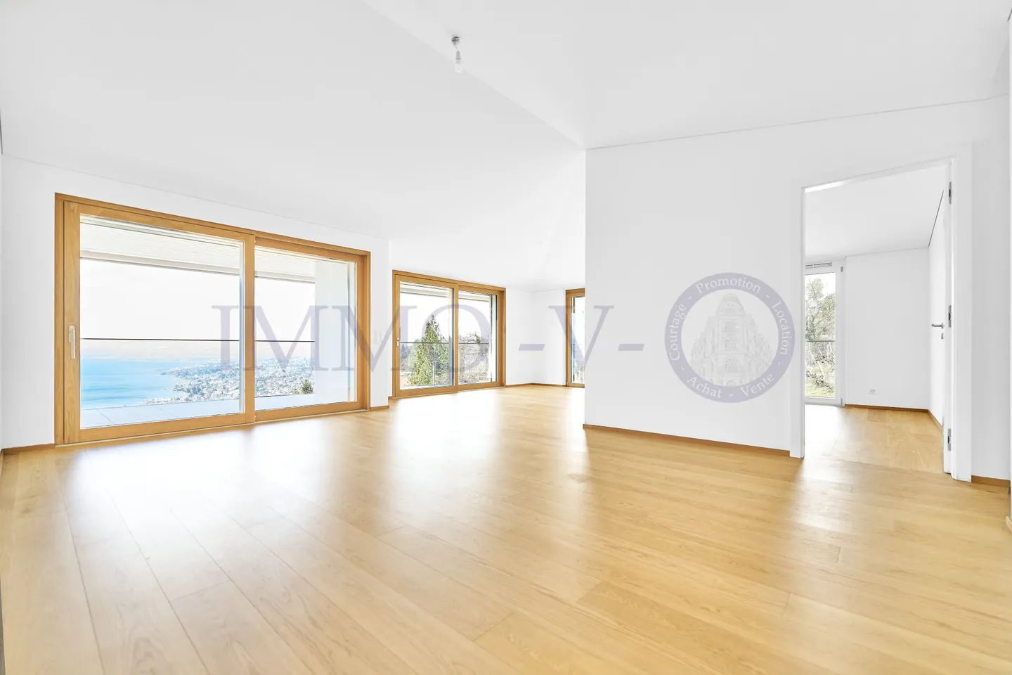 NEUF DE HAUT STANDING AVEC BALCON-TERRASSE ET VUE PANORAMIQUE - LOT 1 - Foto 4 von 13