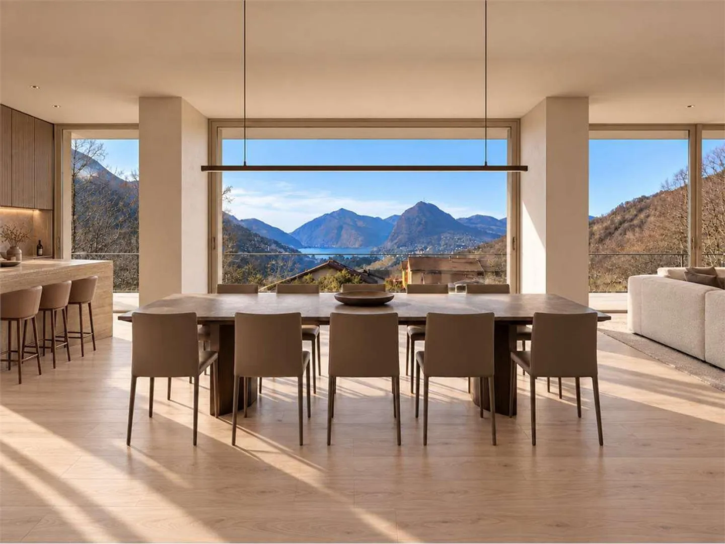 Lugaggia - Penthouse exclusif de 4,5 pièces avec grande terrasse - Photo 2 sur 11