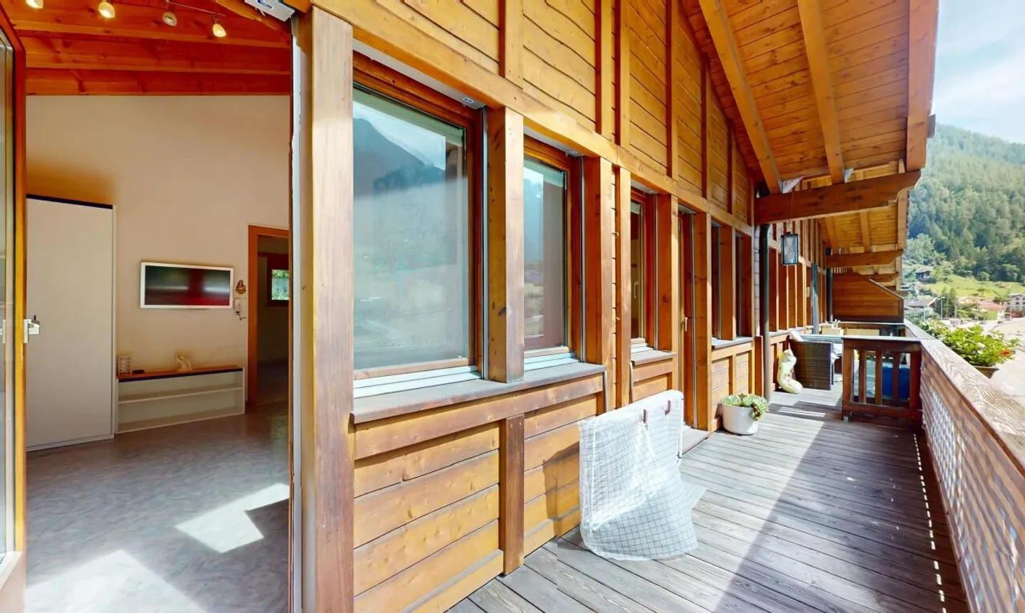 «4.5-Zimmer-Dachwohnung in St. Niklaus» - Foto 9 von 13