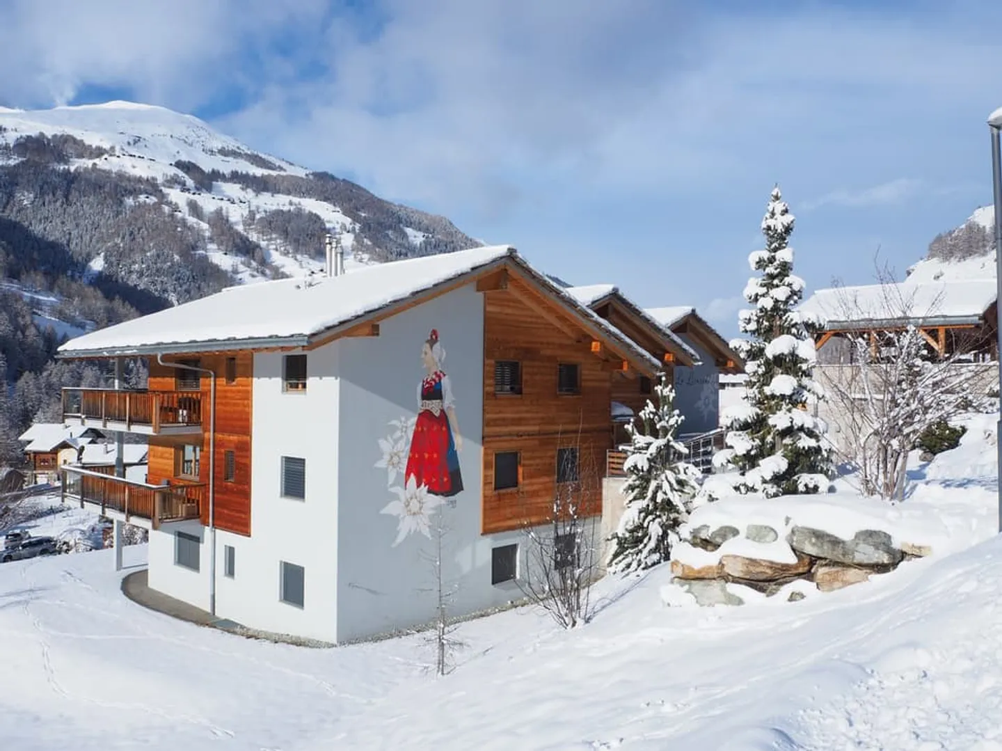 Magnifique appartement 3,5 pièces - balcon-terrasse-loggia - Evolène - 112 m2 - Photo 1 sur 11