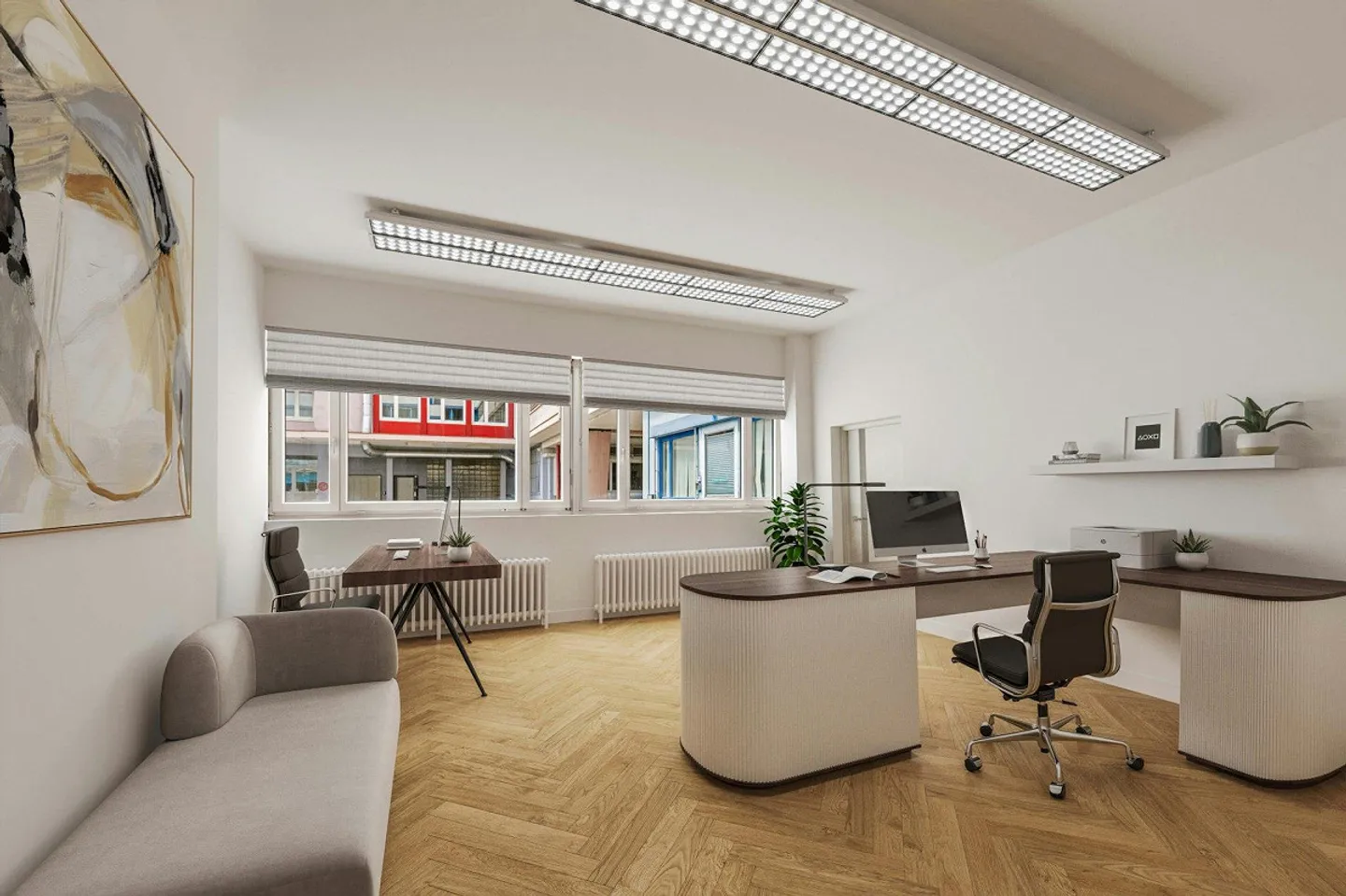 Petit bureau à Zurich-Altstetten - Idéal pour les start-ups, les travailleurs indépendants ou le travail de projet - Photo 1 sur 6
