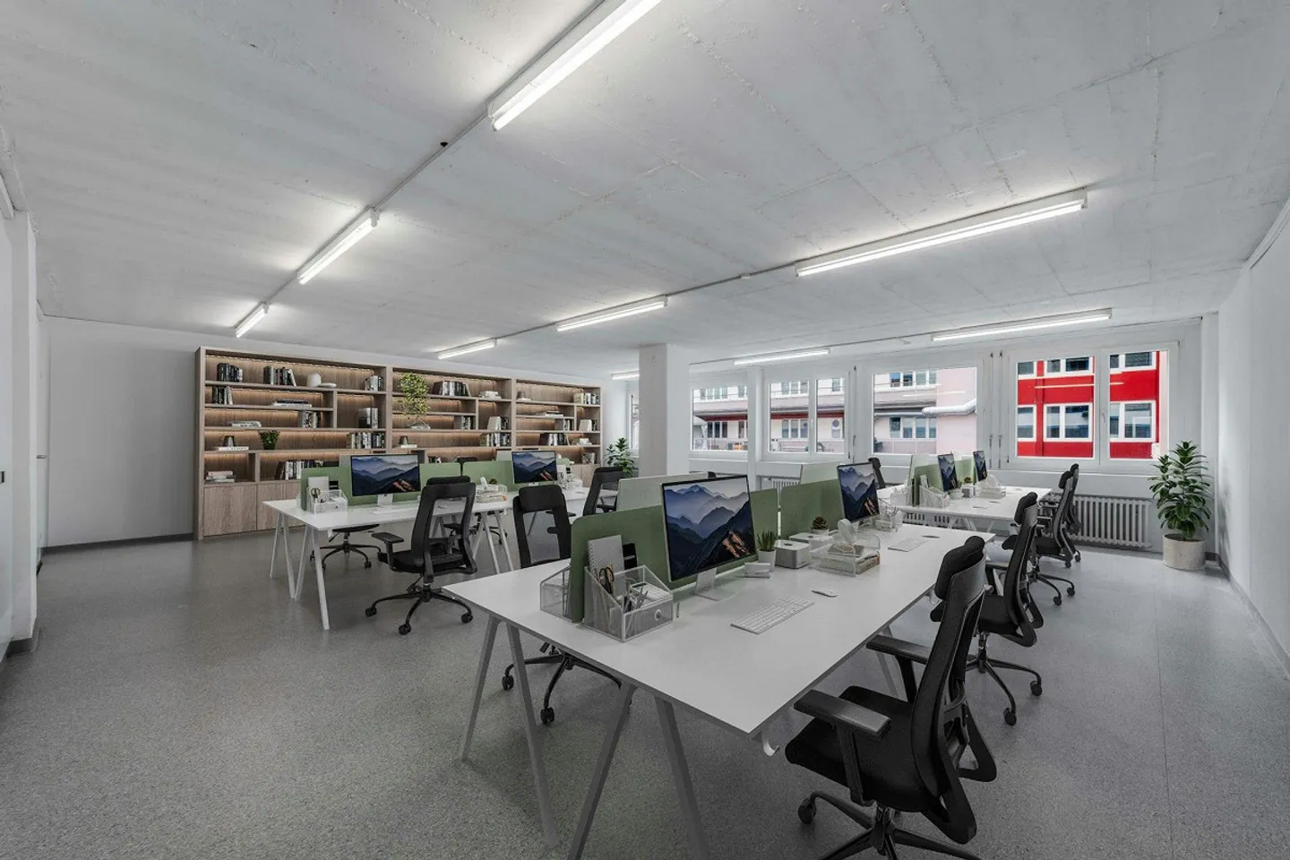 Attraktive Bürofläche im 2.OG mit guter Erreichbarkeit - Foto 1 von 7