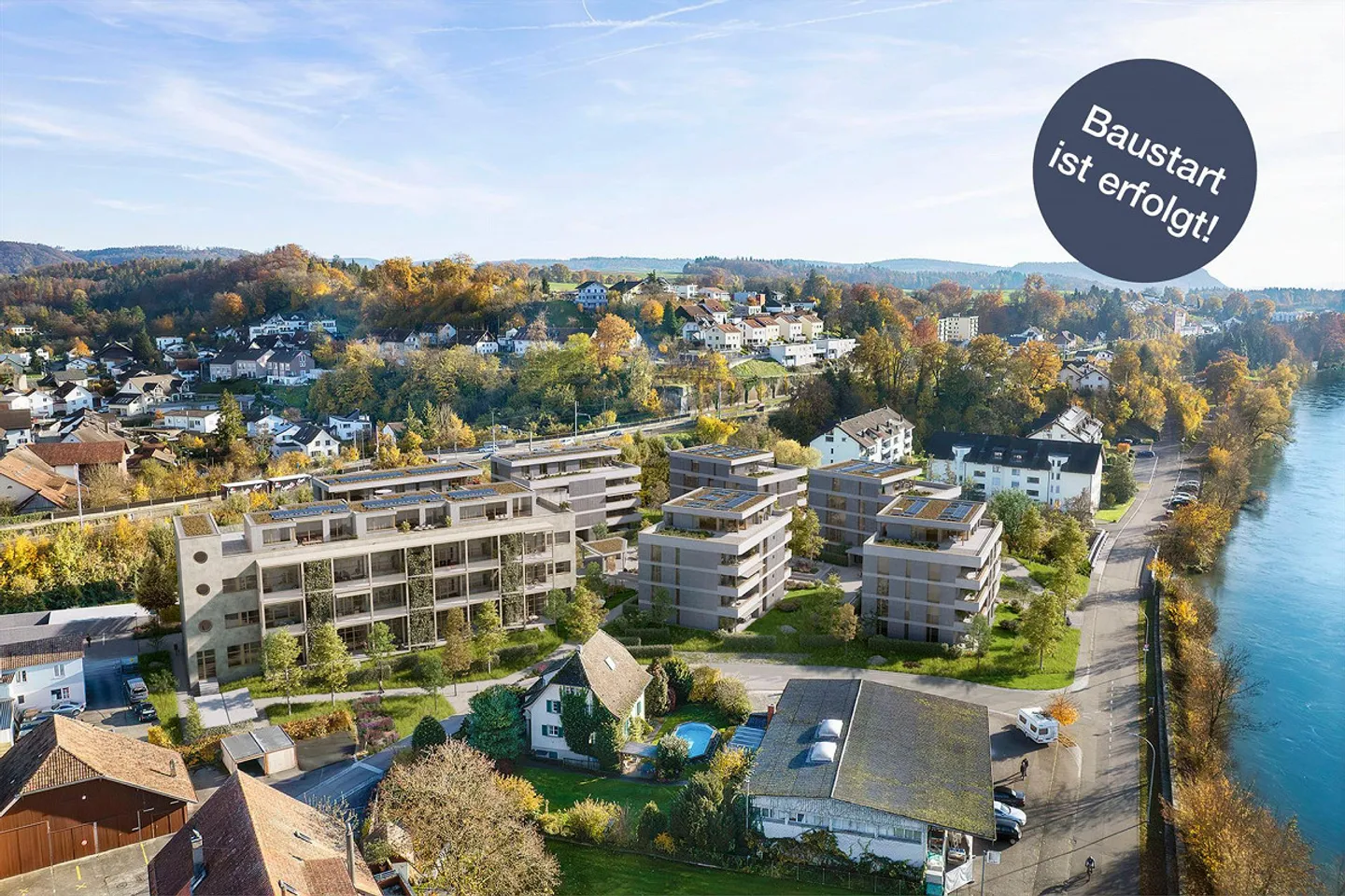 Moderne Wohnungen an der Aare - Foto 1 von 10