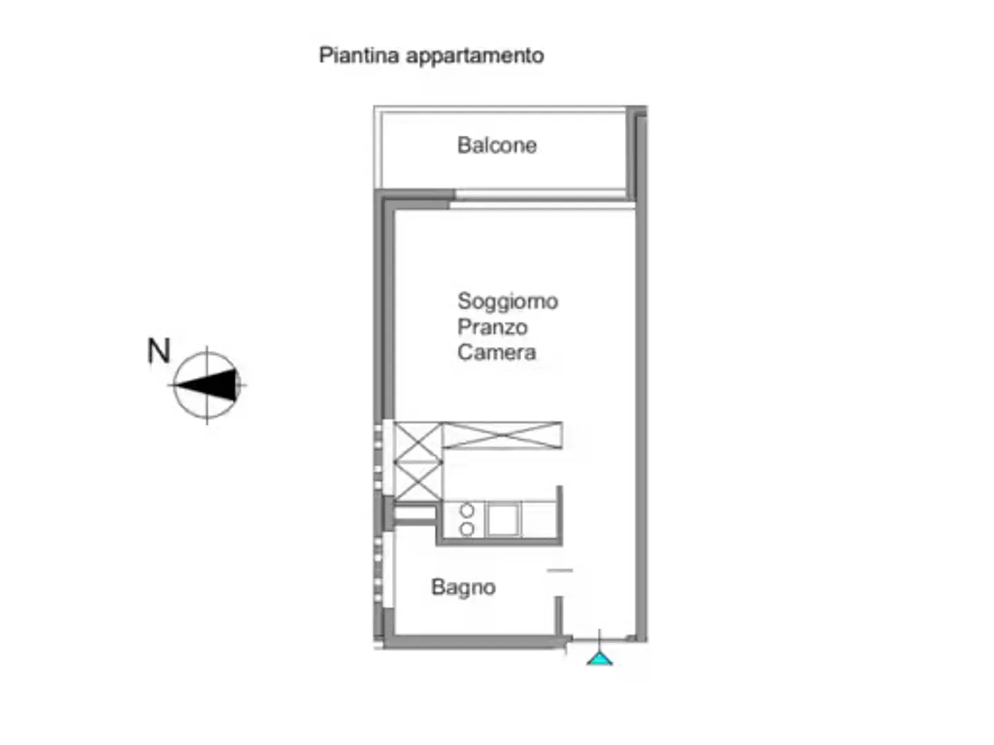Bright Apartment with Balcony - Photo 5 of 5