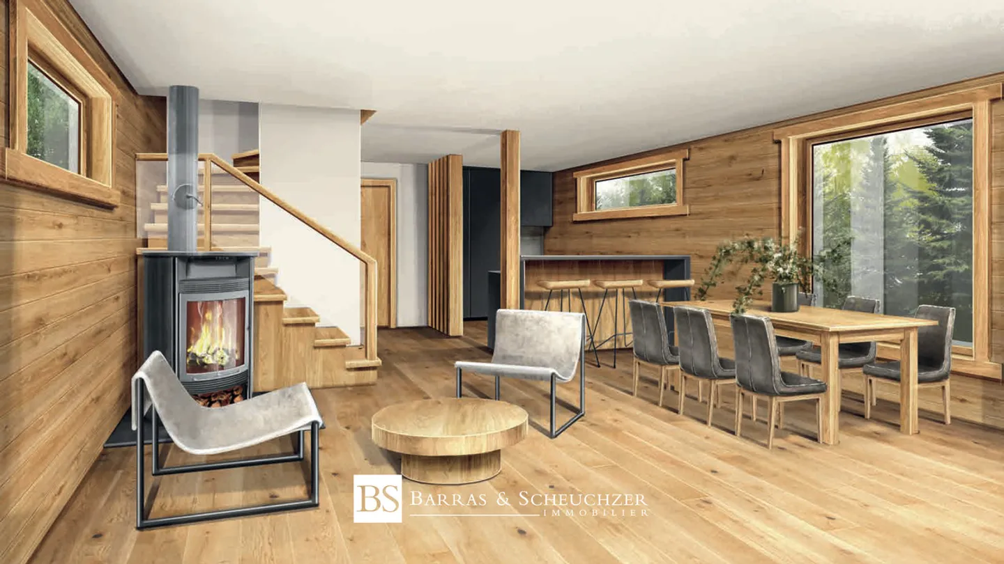 Wunderschönes neues Chalet auf dominantem Grundstück - Foto 3 von 6