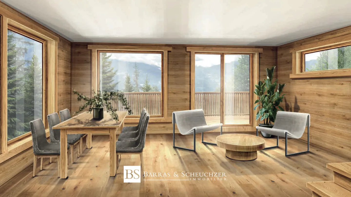 Wunderschönes neues Chalet auf dominantem Grundstück - Foto 4 von 6