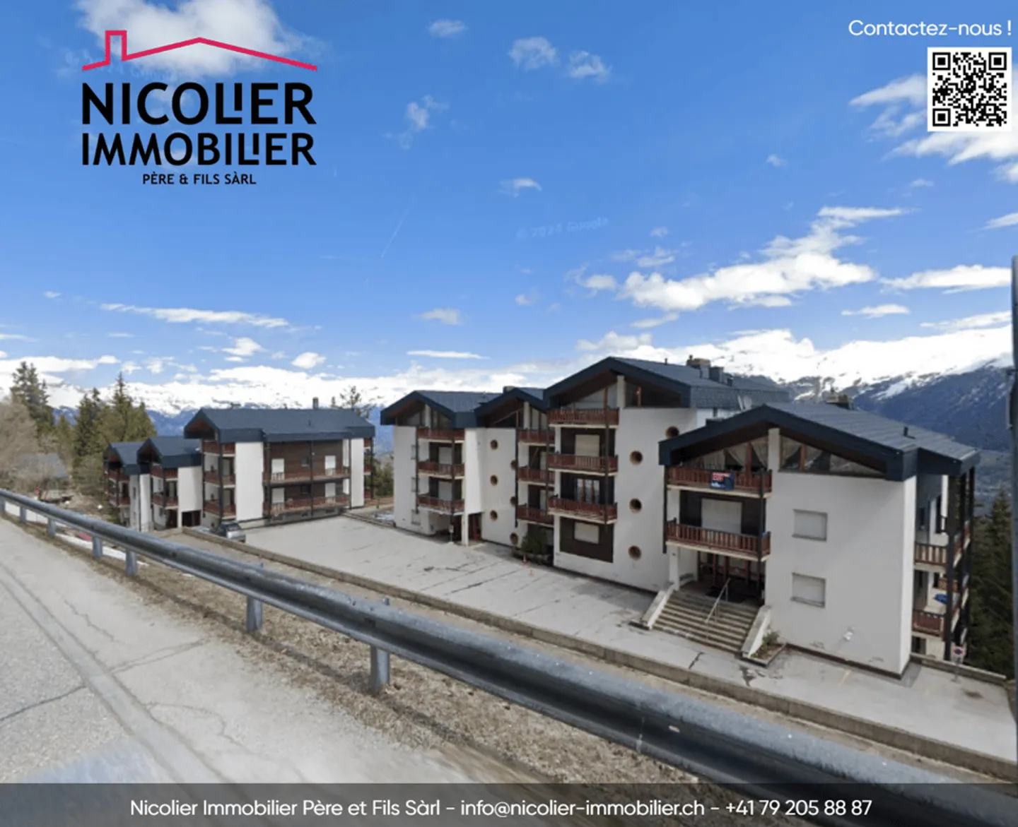 Bright studio with magnificent view in Collons - Photo 1 of 10