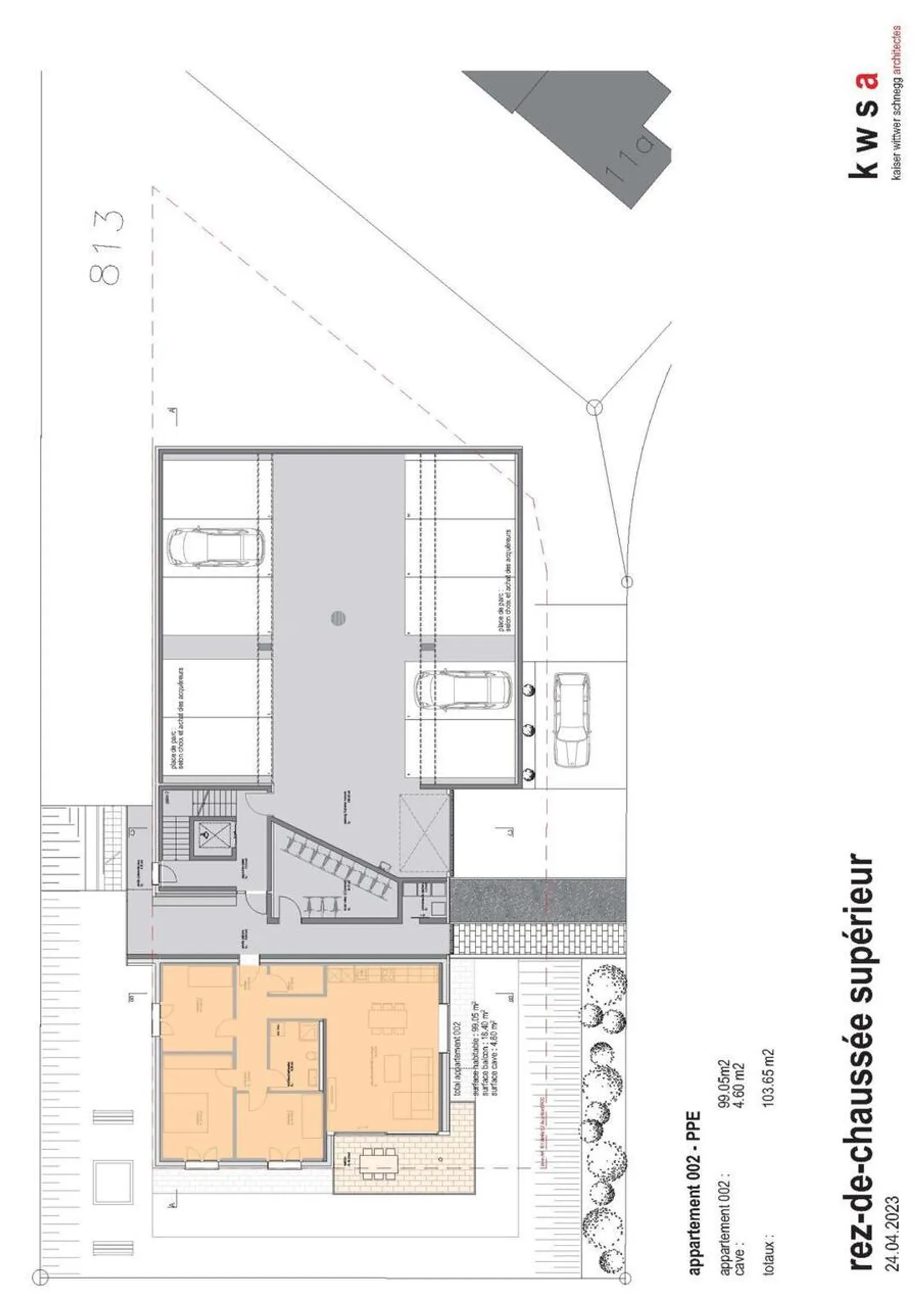 4,5 stanze con terrazza e giardino esclusivo - Foto 8 di 8