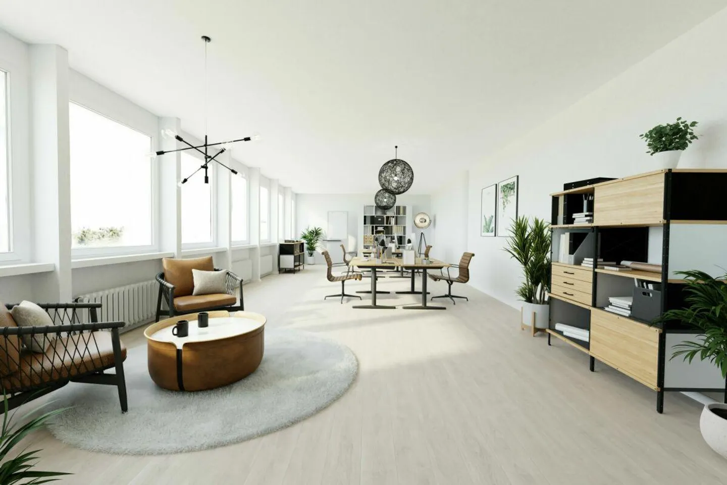 Partial area or rather alone? Office / commercial space directly at "Pu... - Photo 1 of 14