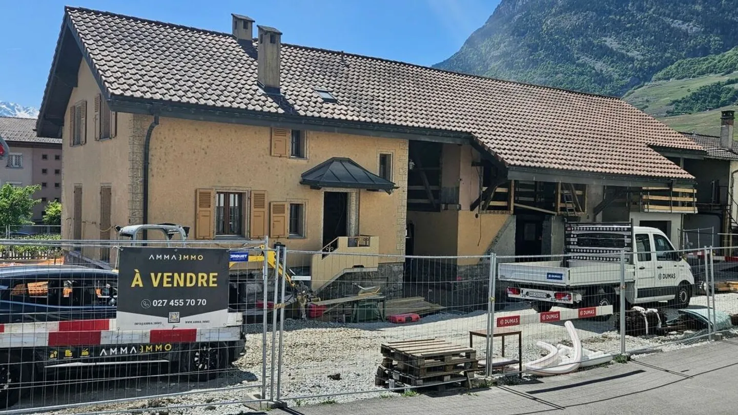 3.5 pièces à Leytron - Les travaux ont commencé ! - Photo 4 sur 12