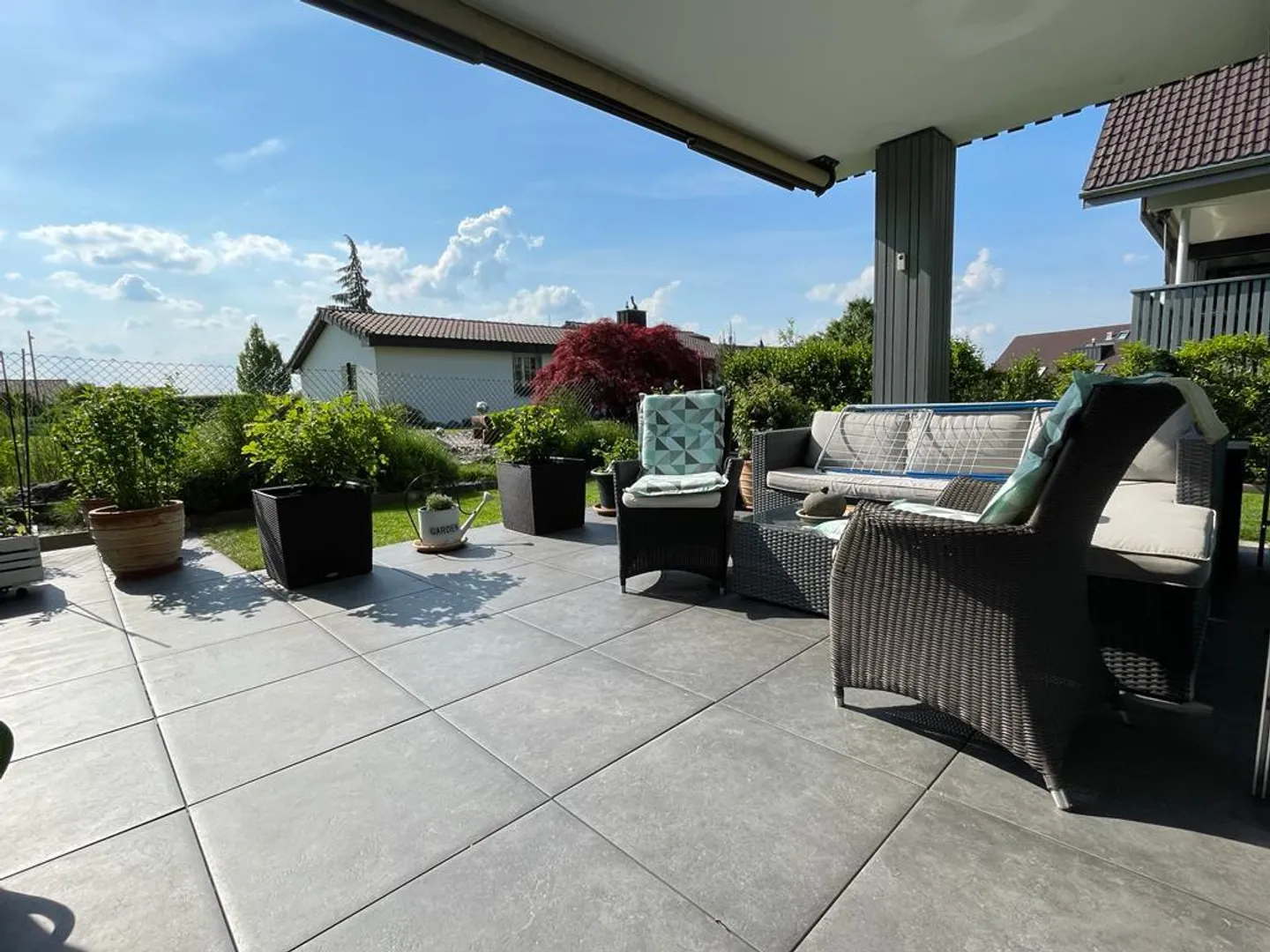 Appartement de jardin moderne et spacieux de 3½ pièces - Photo 1 sur 16