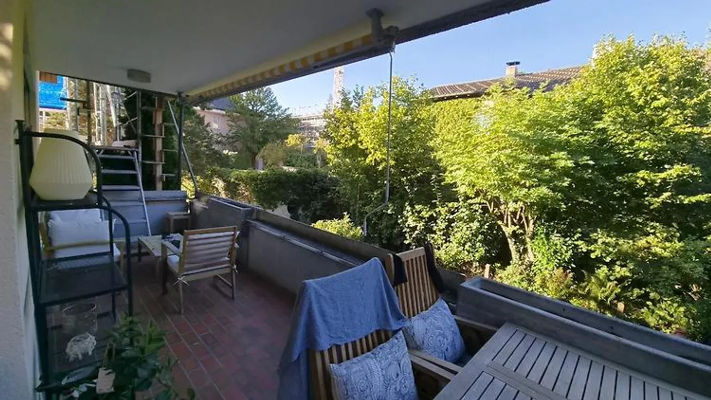 APPARTEMENT 3½ PIÈCES À WABERN (BE), MEUBLÉ, TEMPORAIRE - Photo 5 sur 8