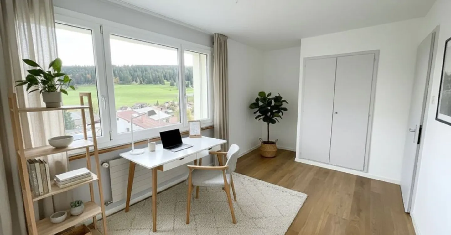 Charming 3.5-room apartment with balcony - Photo 1 of 6