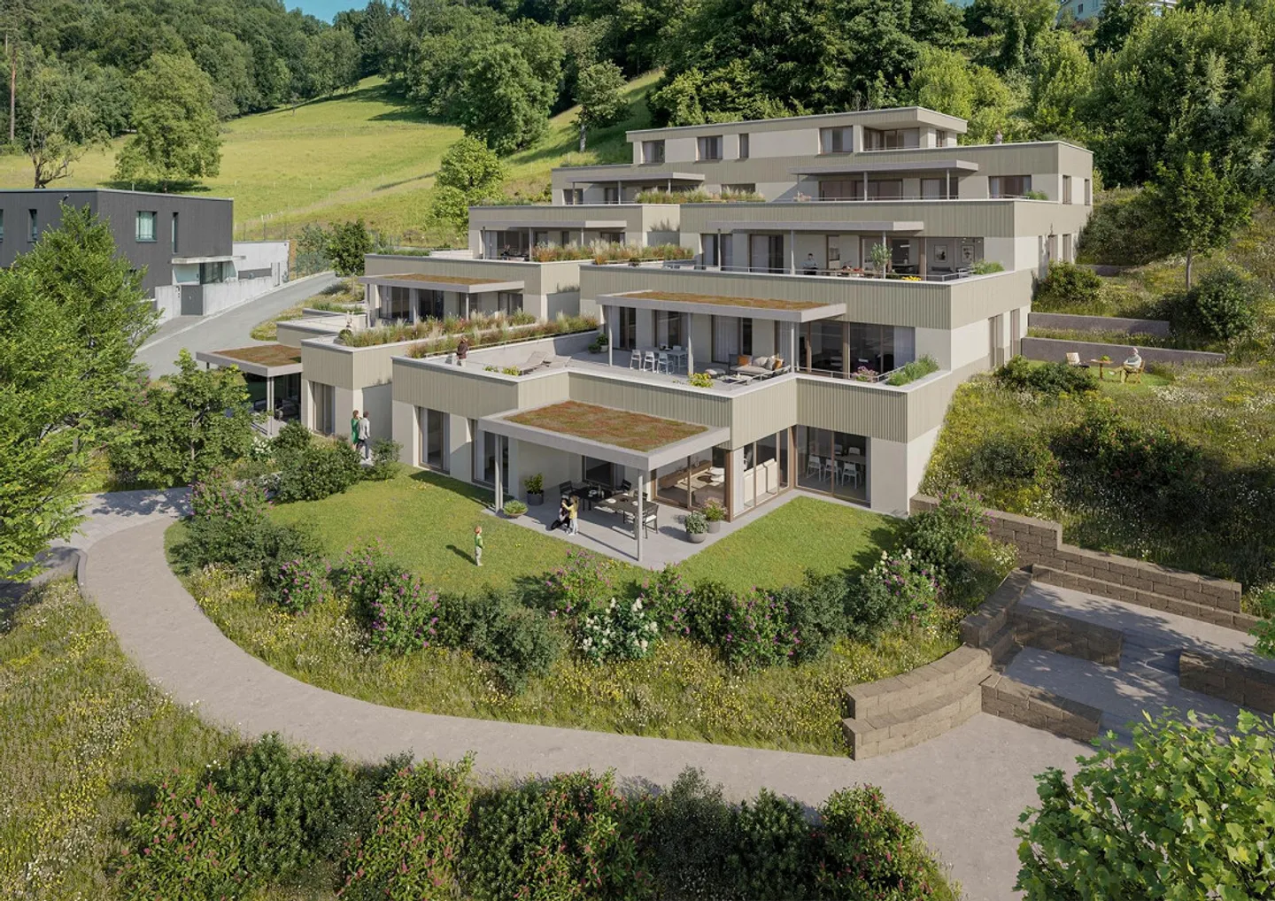 Vivre avec une vue – Terrassé, de haute qualité, individuel - Photo 2 sur 5