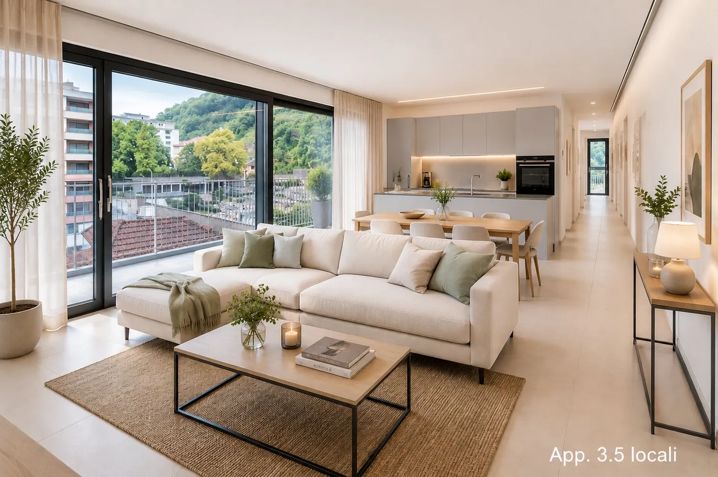 Luminose Wohnungen 2.5 und 3.5 Zimmer in Locarno – Neubau 2024 - Foto 6 di 14