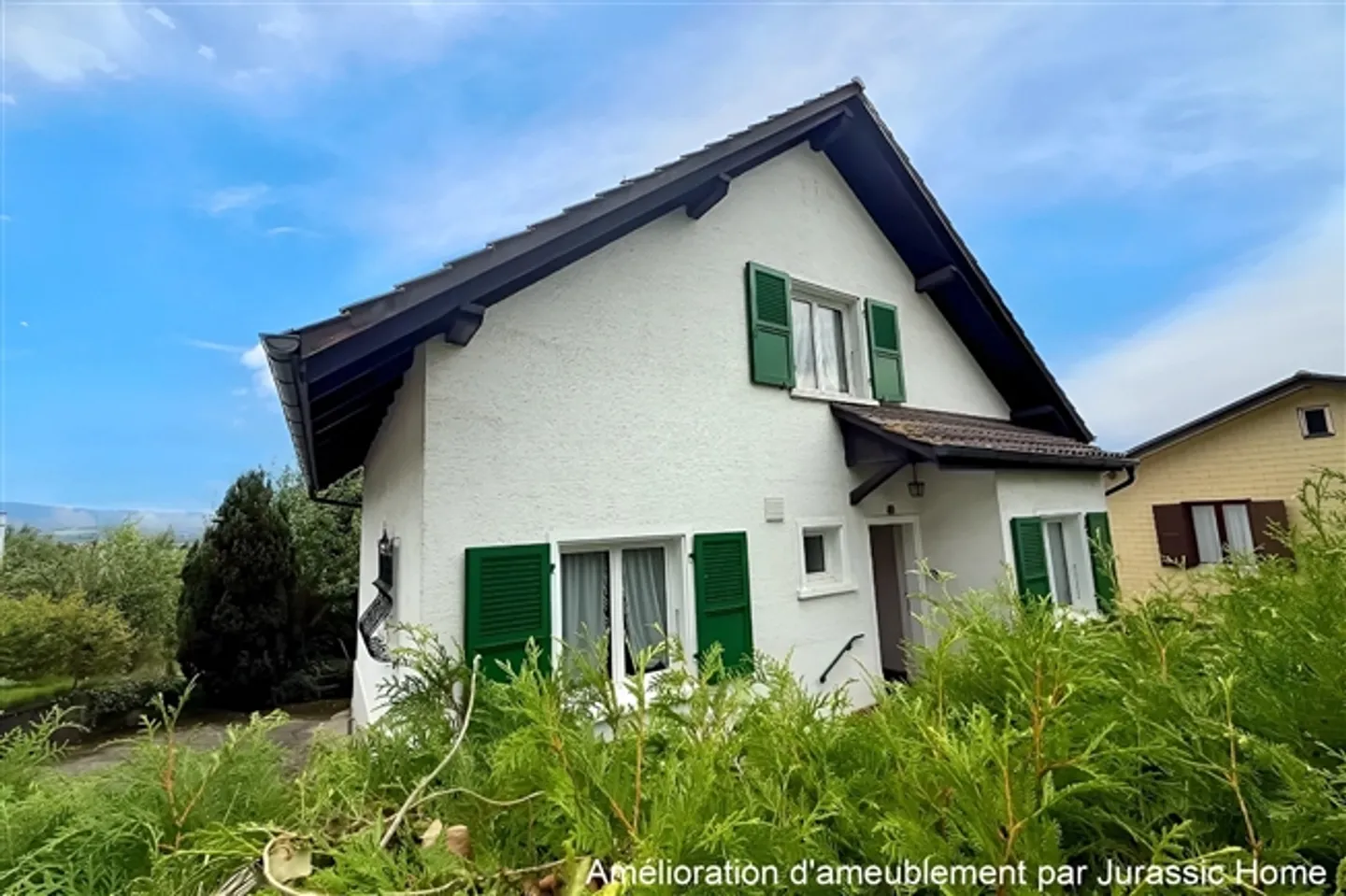 Haus zum Renovieren mit sicherlich schönstem Blick auf Porrentruy - Foto 2 von 5