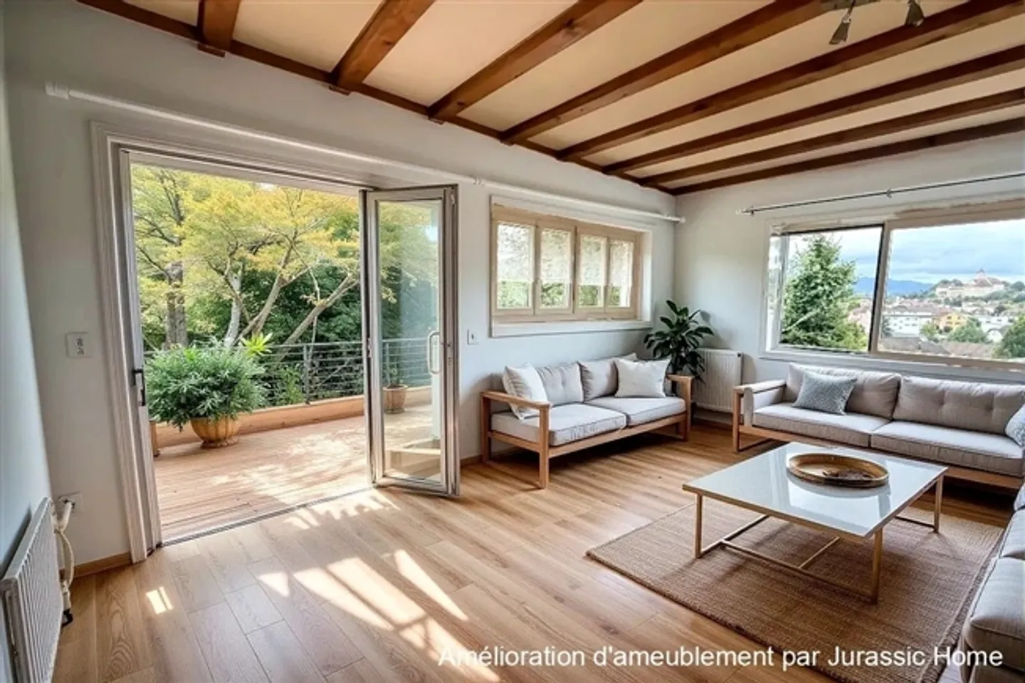 Haus zum Renovieren mit sicherlich schönstem Blick auf Porrentruy - Foto 5 von 5