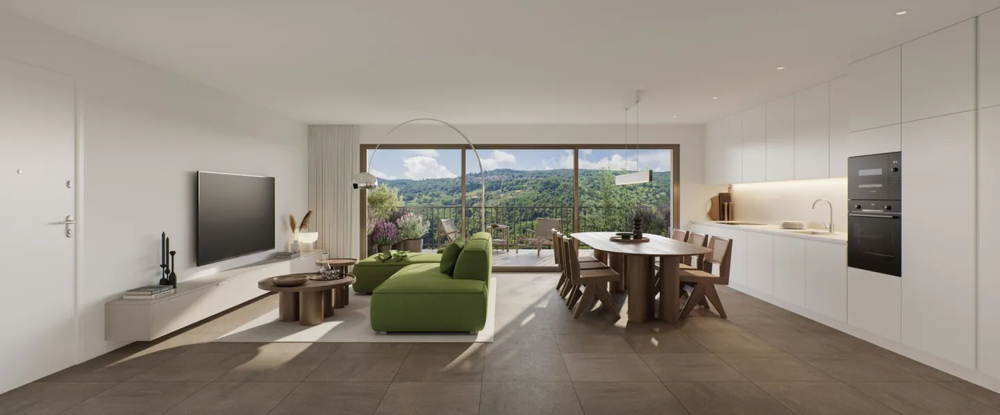 Splendid 3.5-room apartment in new residence of high standing - Photo 2 of 4