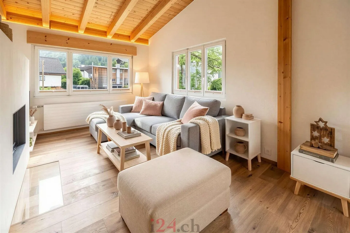 5.5-Room Single Family House with Fireplace, Modern Kitchen and Surrounding Garden - Photo 7 of 18