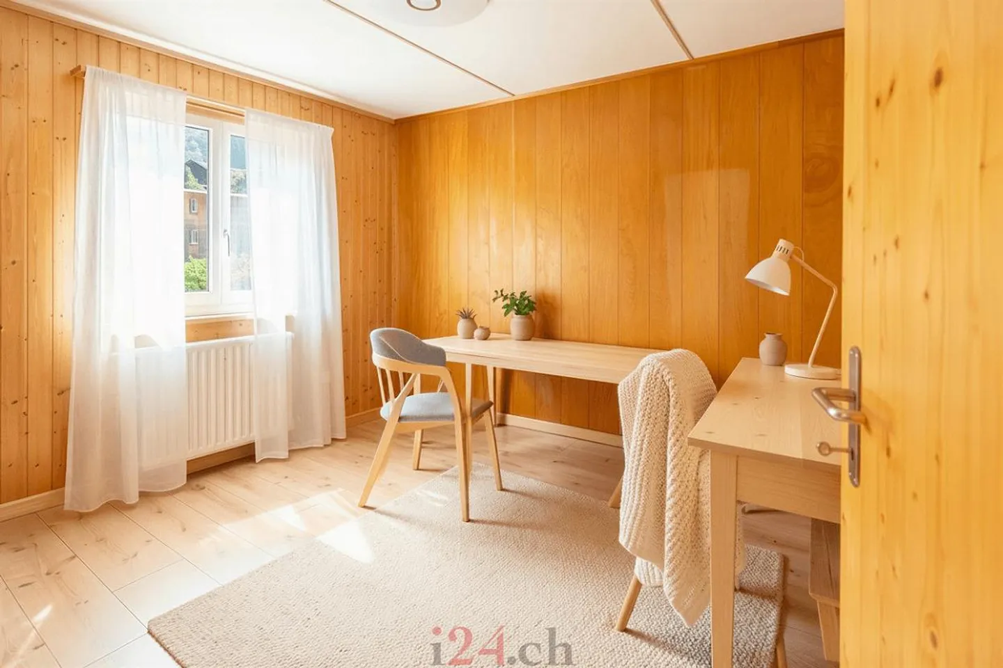 5.5-Room Single Family House with Fireplace, Modern Kitchen and Surrounding Garden - Photo 10 of 18