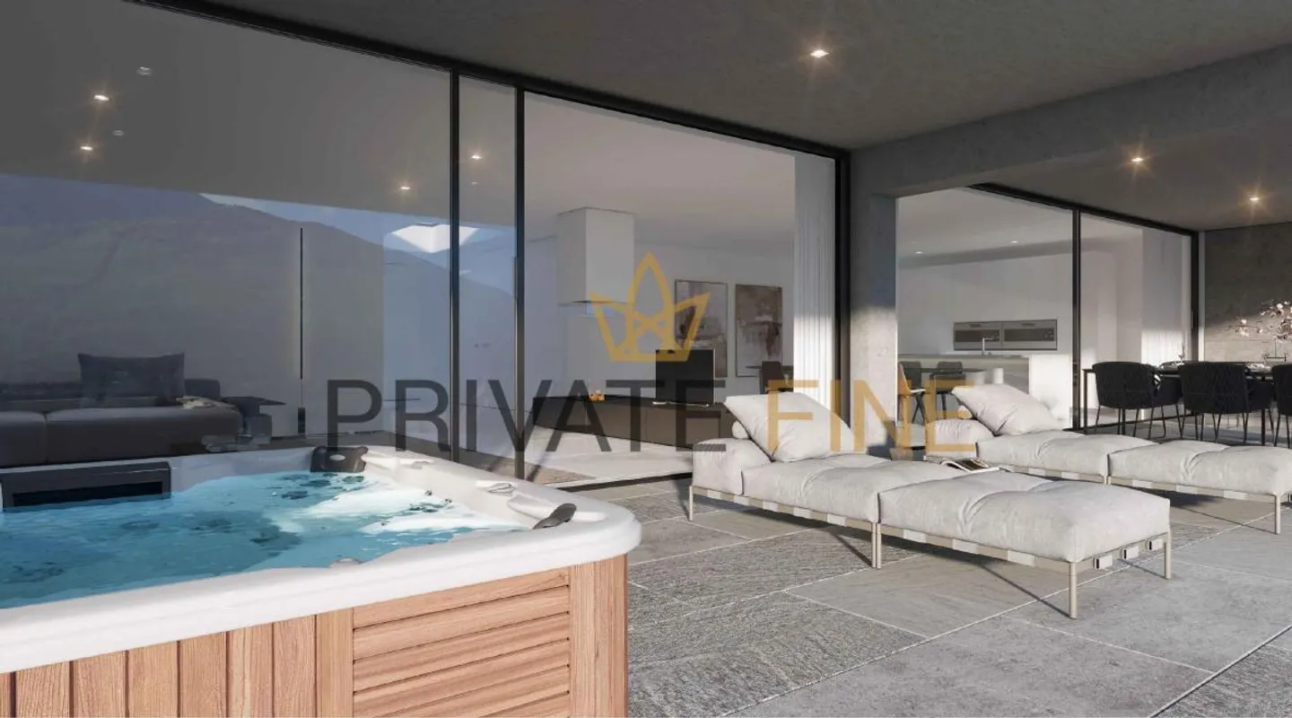 Residenza SOLDU 25'75 - 4.5 room ground floor apartment with garden (54) - Photo 6 of 7