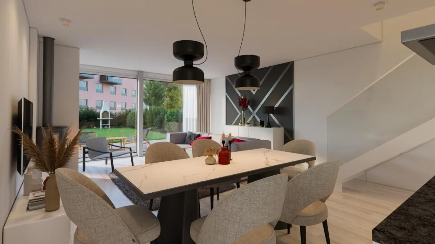 MAGNIFIQUE NOUVEL APPARTEMENT AVEC GRAND JARDIN ! - Photo 2 sur 5