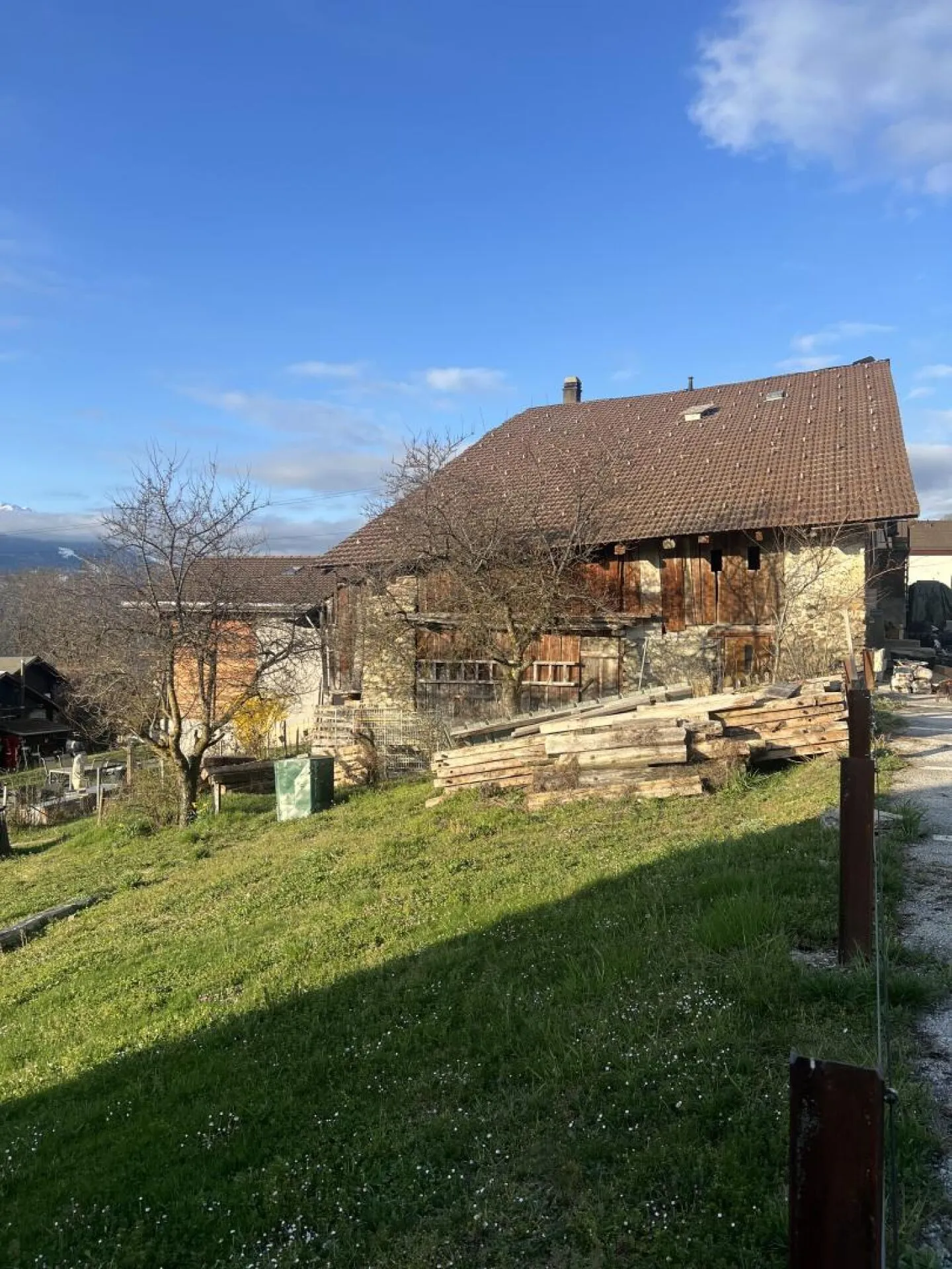 Scheune mit 3 Zimmern in Saxonne (Ayent) - Foto 1 von 10