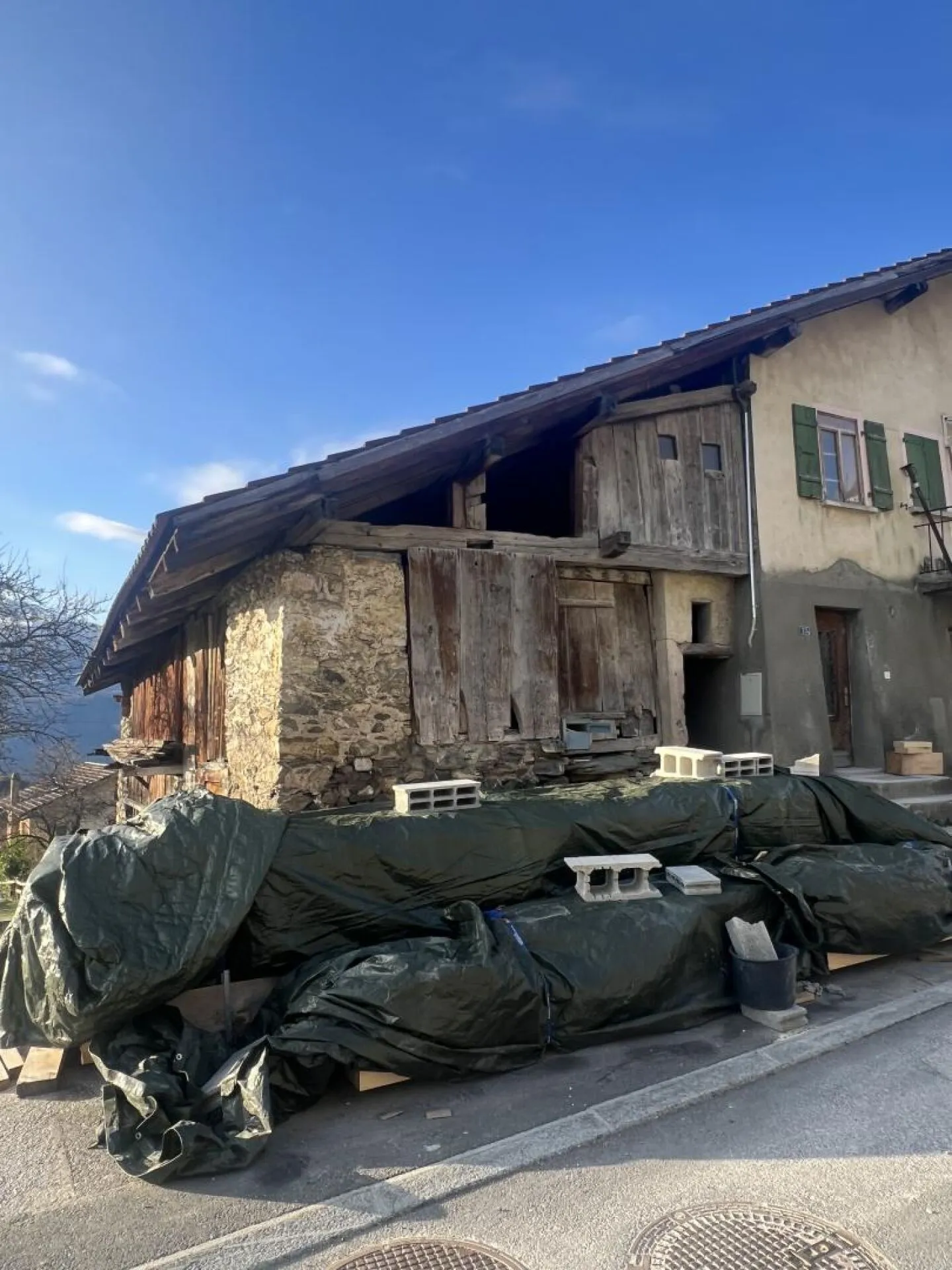 Scheune mit 3 Zimmern in Saxonne (Ayent) - Foto 9 von 10