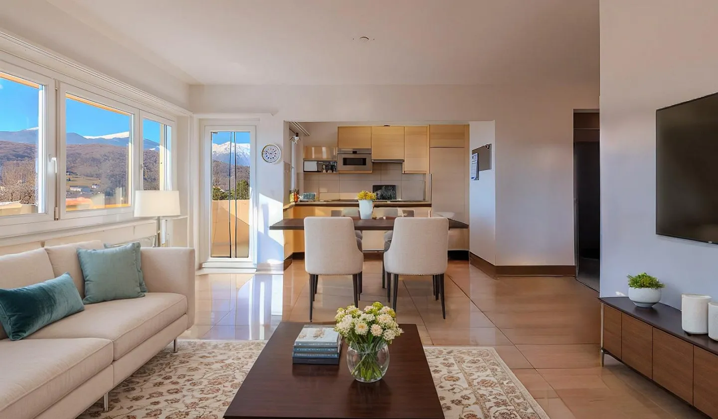 Ampio appartamento di 4,5 stanze con terrazza a Cadro - Foto 5 di 9