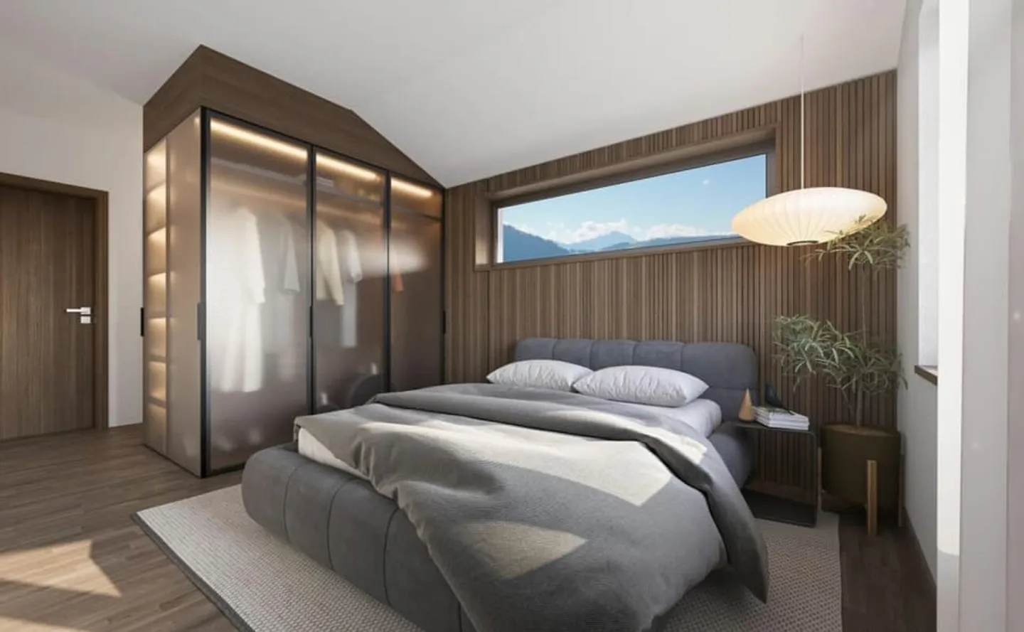 3,5-Zimmer-Wohnung in Corin-de-la-Crête - Foto 11 von 13